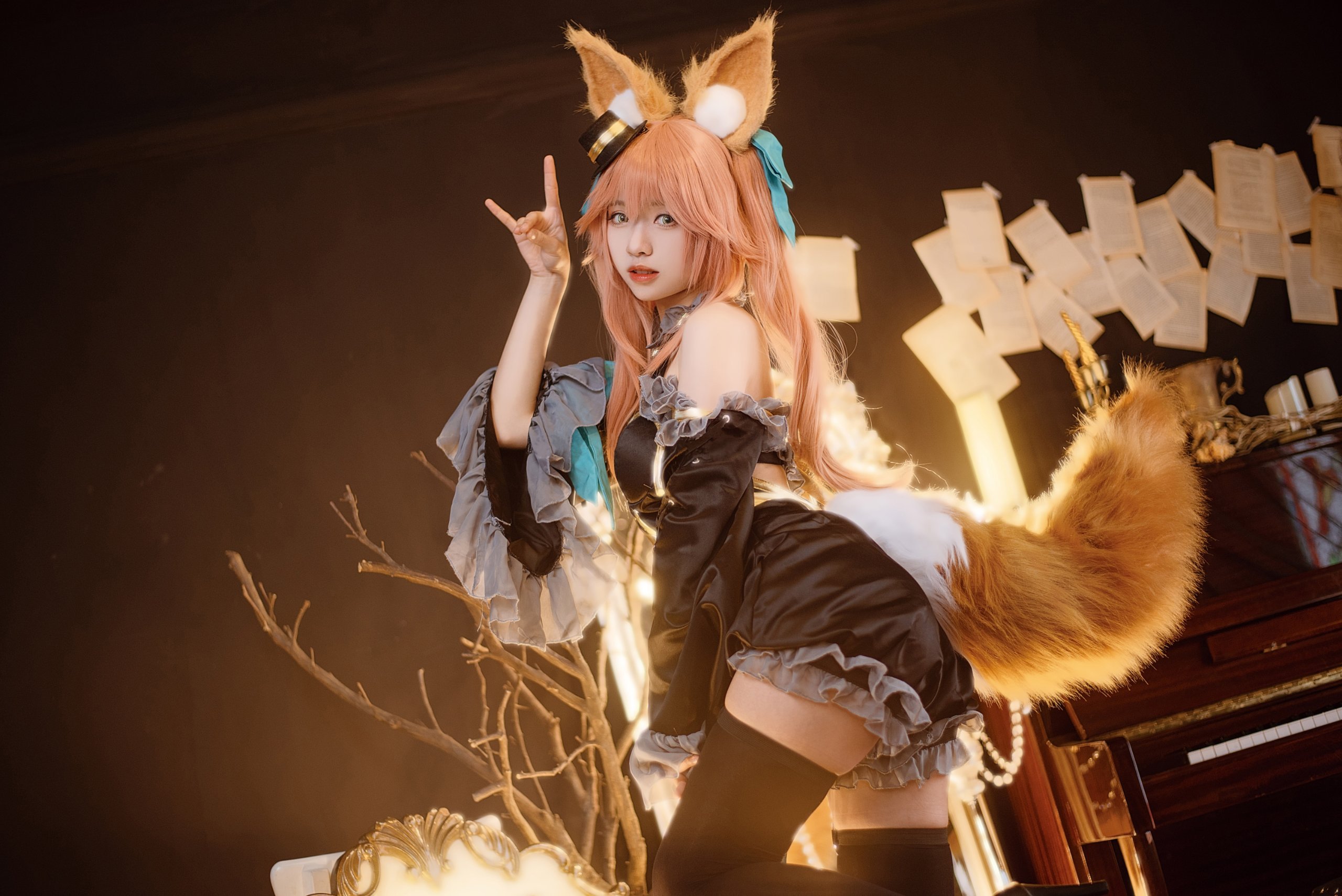 大大卷卷小卷-玉藻前 漆黑の魔术服