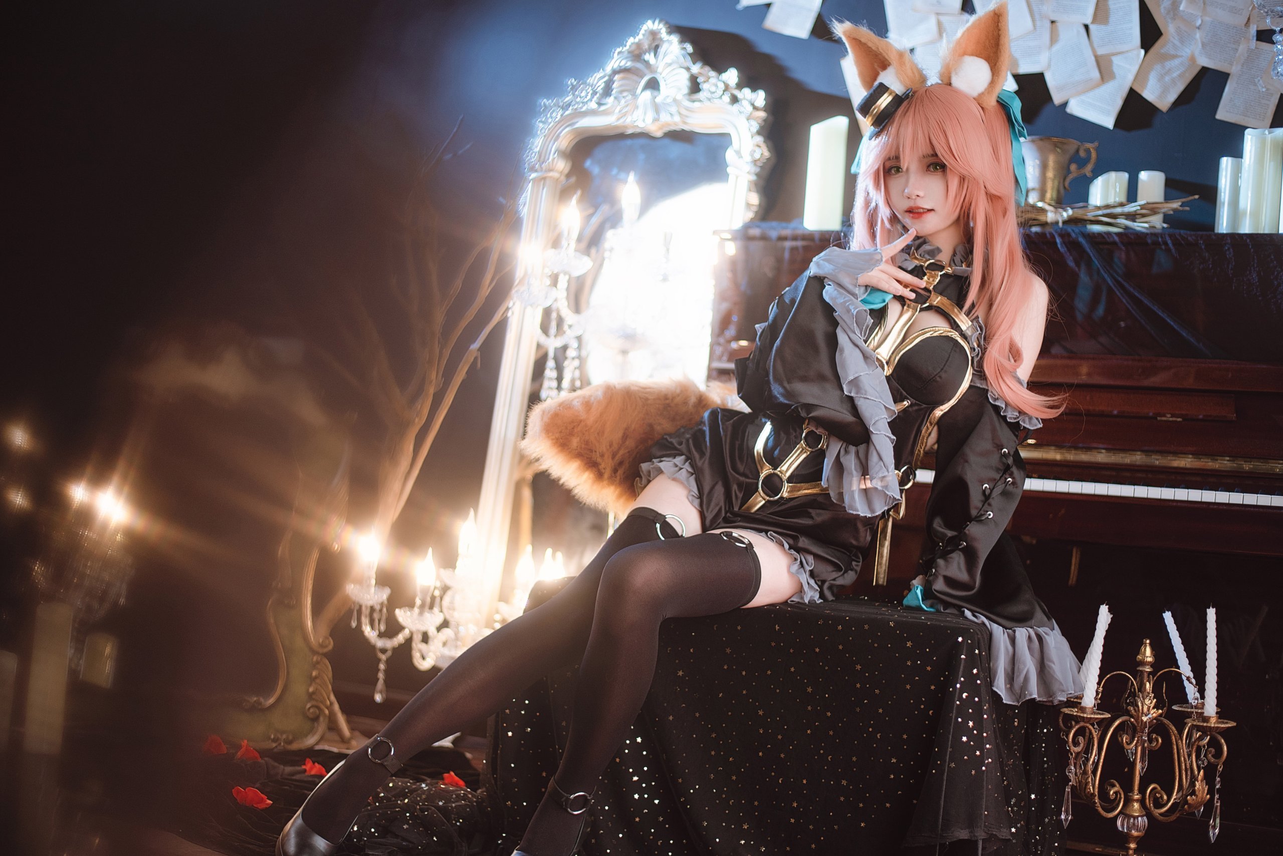 大大卷卷小卷-玉藻前 漆黑の魔术服