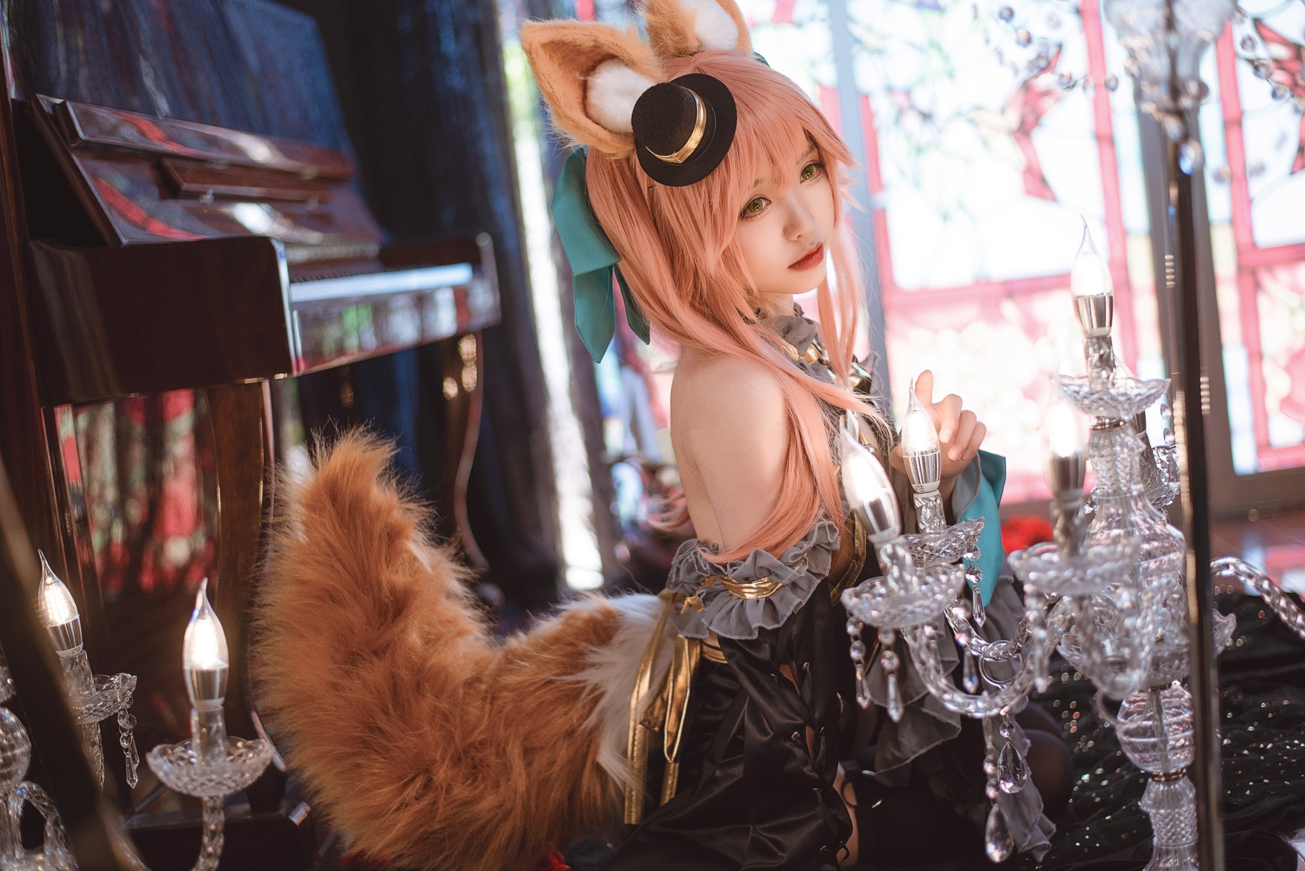 大大卷卷小卷-玉藻前 漆黑の魔术服