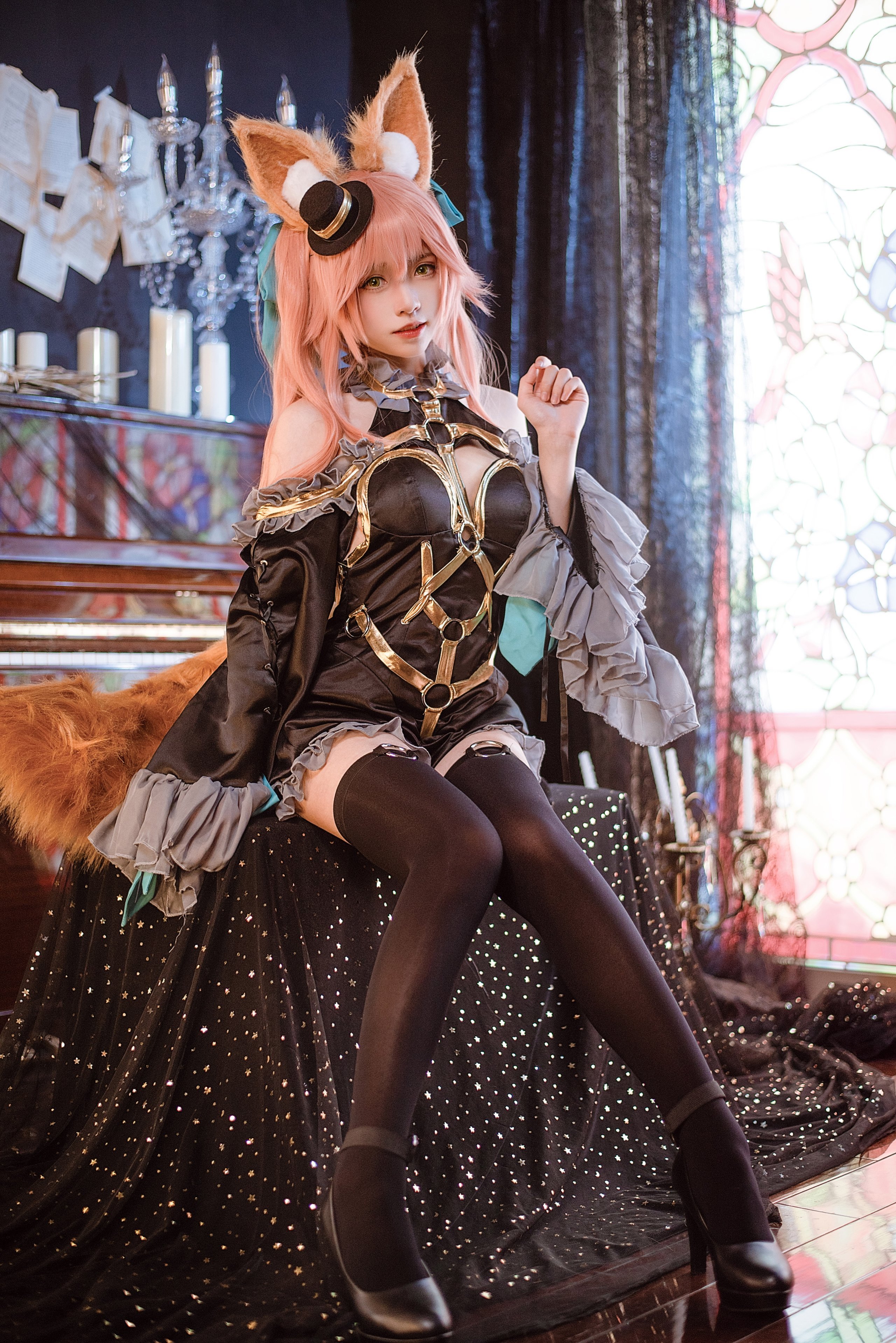 大大卷卷小卷-玉藻前 漆黑の魔术服