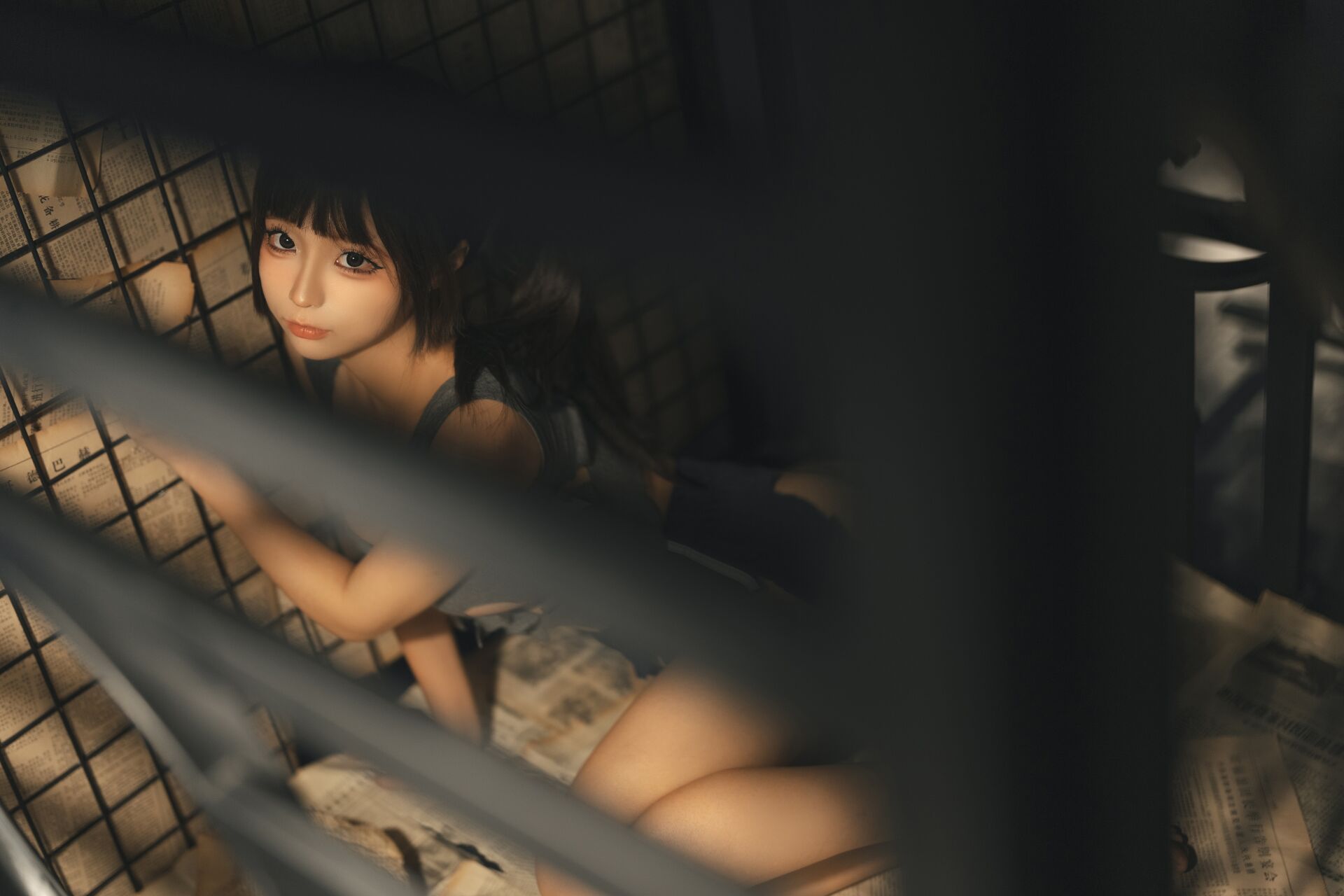 蠢沫沫《审讯》Cosplay写真