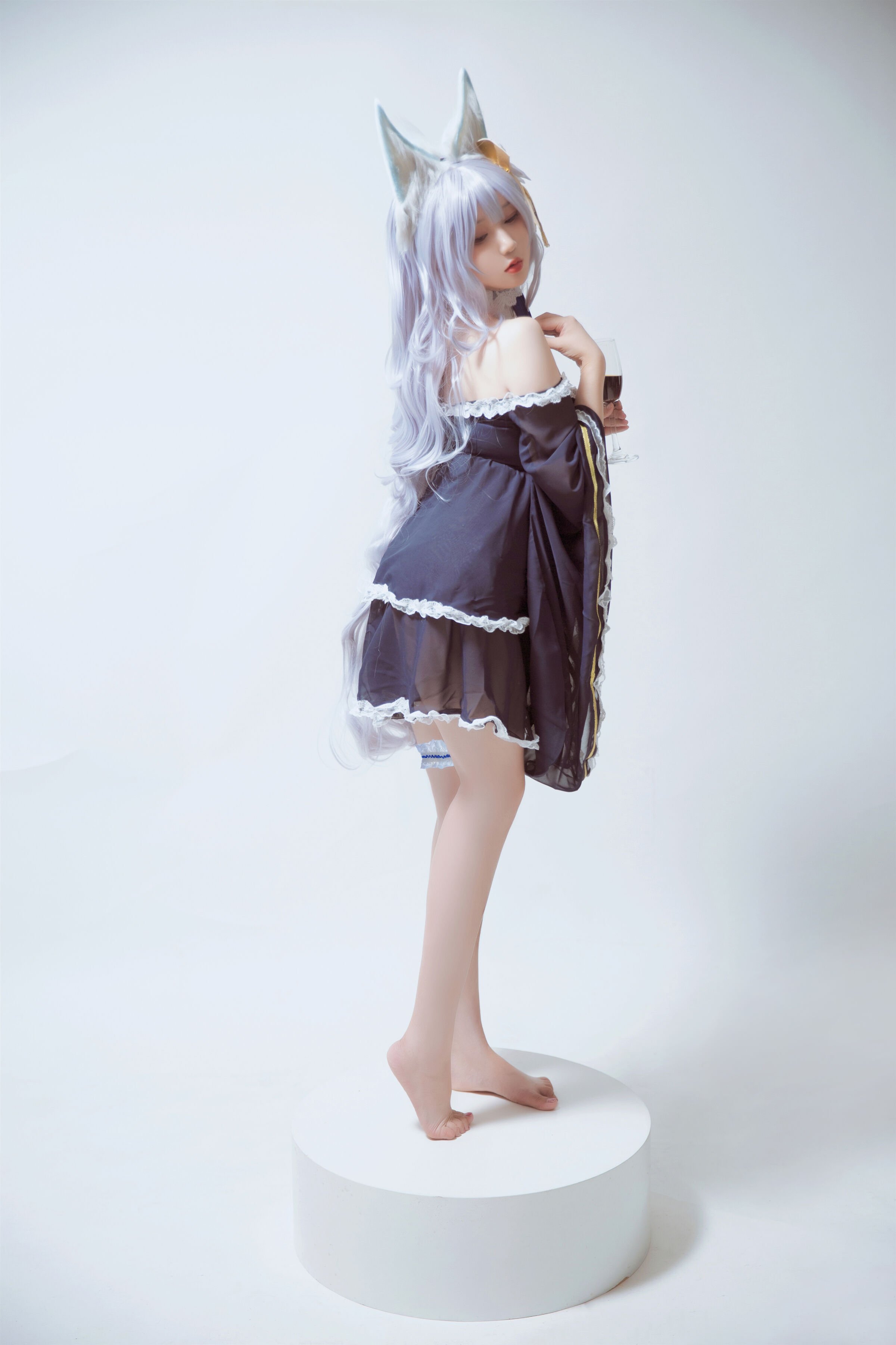 Ruby Zạn Jiang Mỹ Mỹ - Azur Lane Shinano họa sĩ đồng nhân áo ngủ [28P