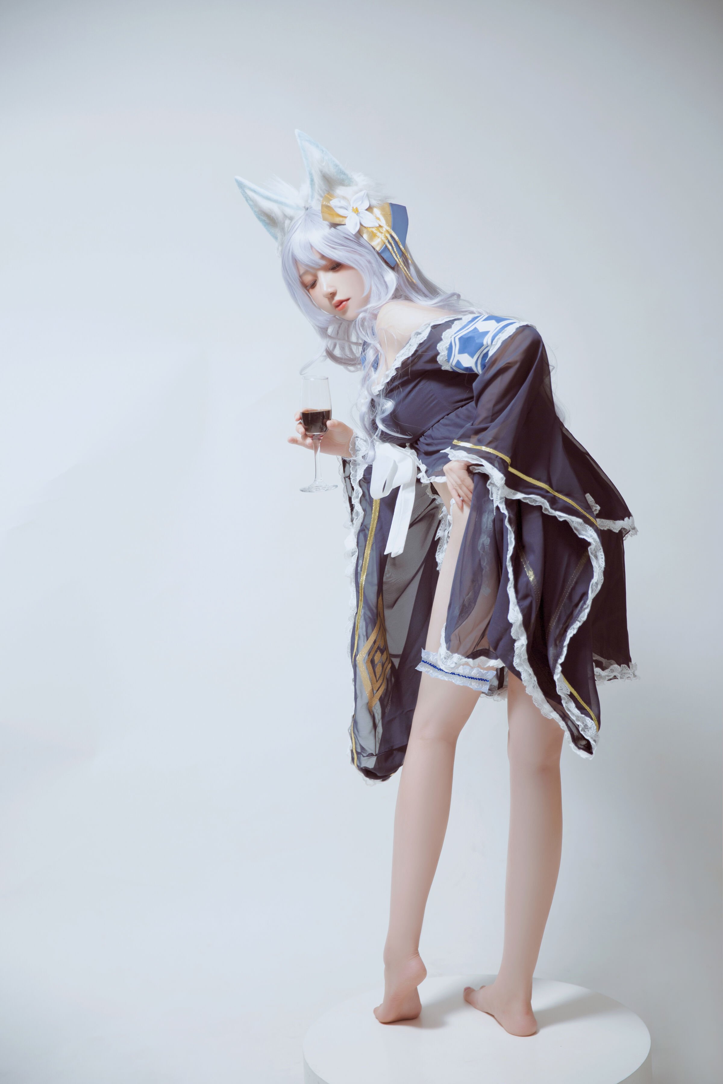 Ruby Zạn Jiang Mỹ Mỹ - Azur Lane Shinano họa sĩ đồng nhân áo ngủ [28P