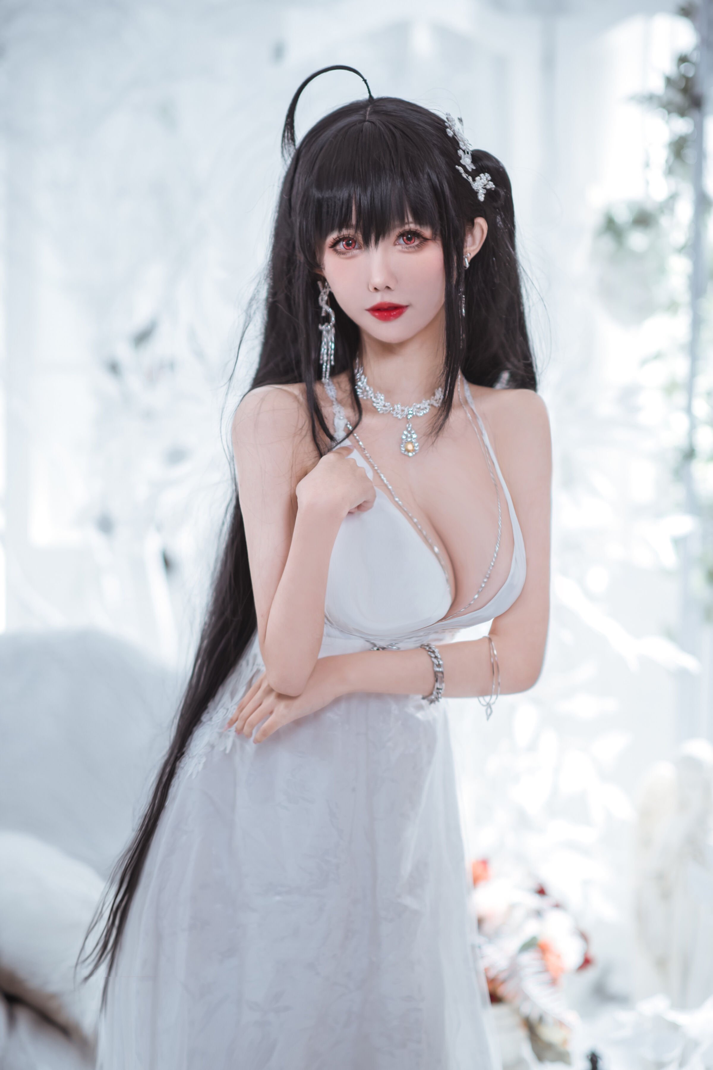 仙女月 - 大凤纯白婚纱 [30P]