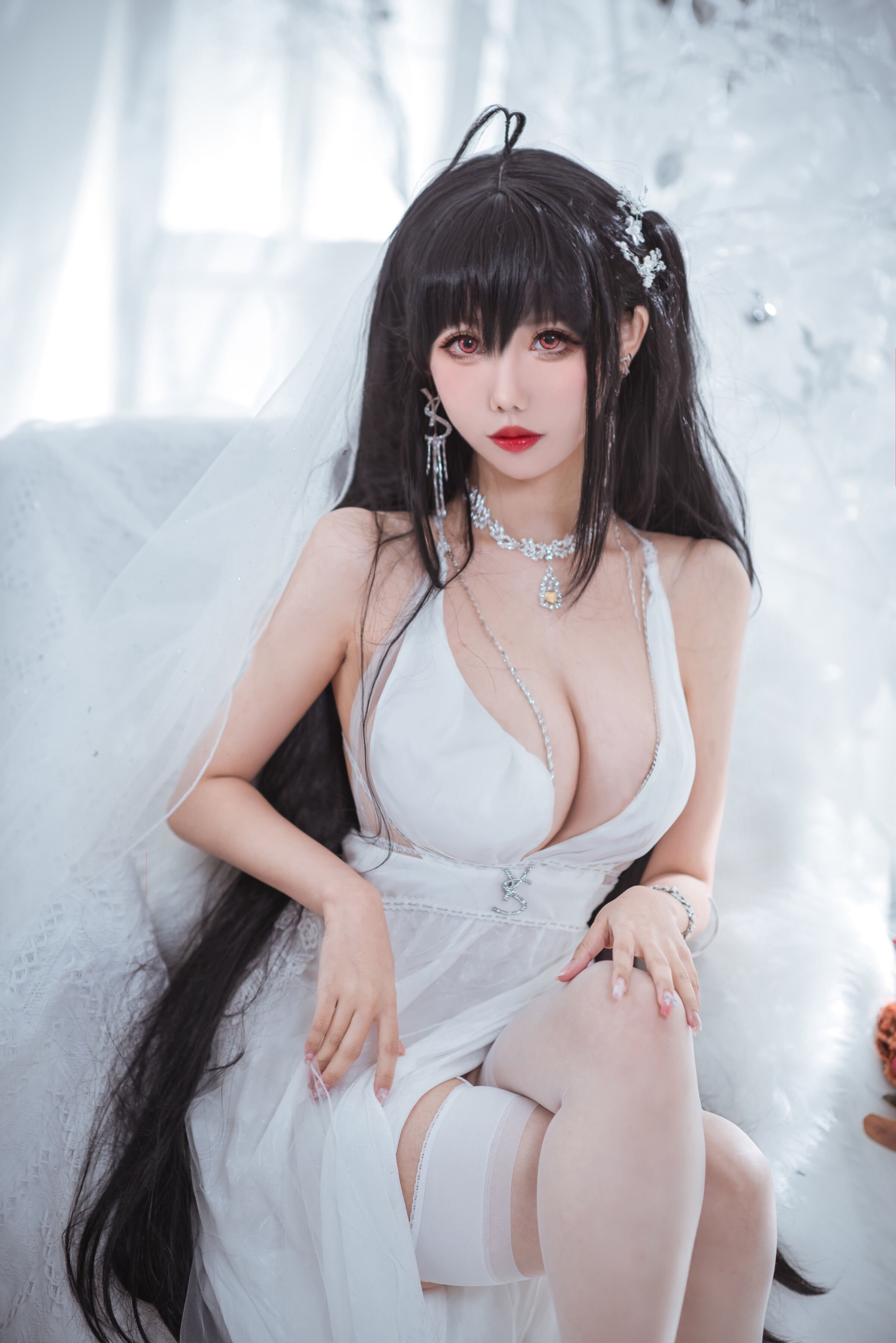 仙女月 - 大凤纯白婚纱 [30P]