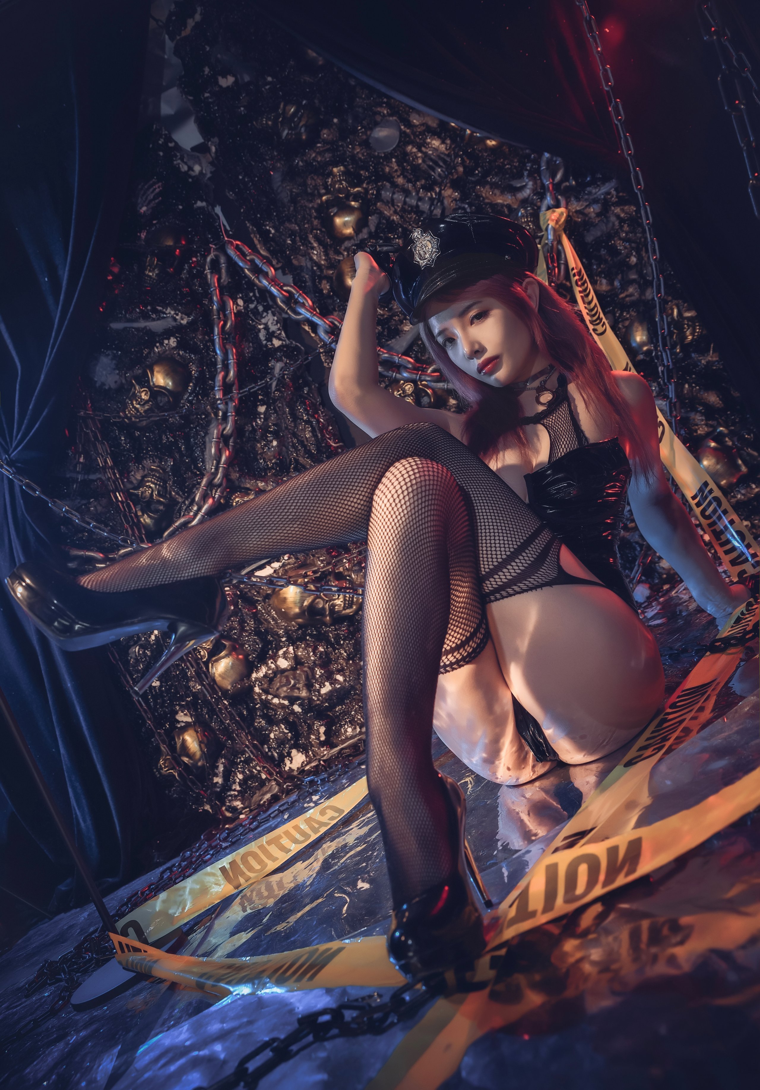 Coser 雯妹不讲道理 No.025 超S女警