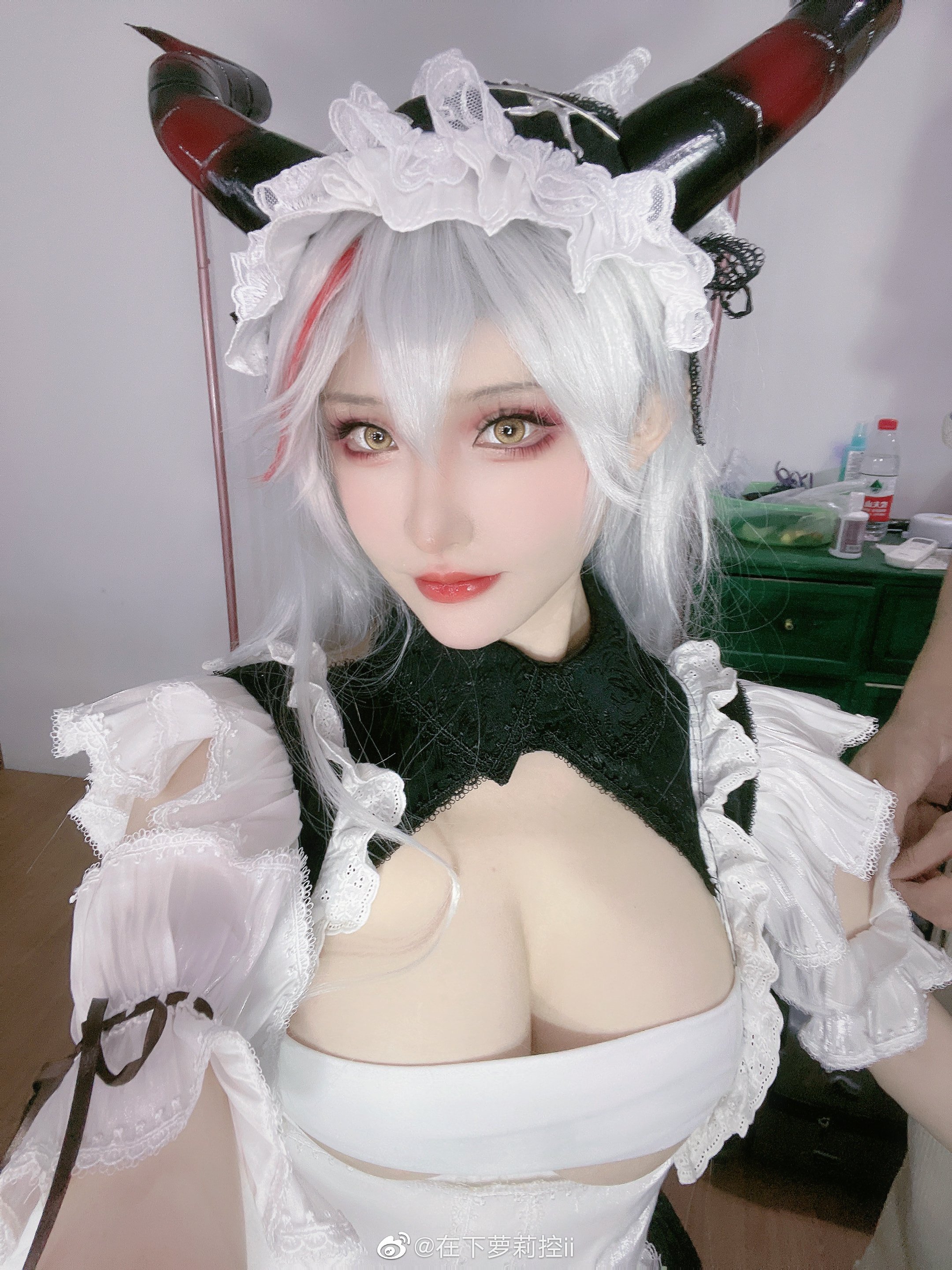 Zai Xia  belle con ii] Aegir + Prinz Eugen + Louis IX + Atago (Azur Lane)