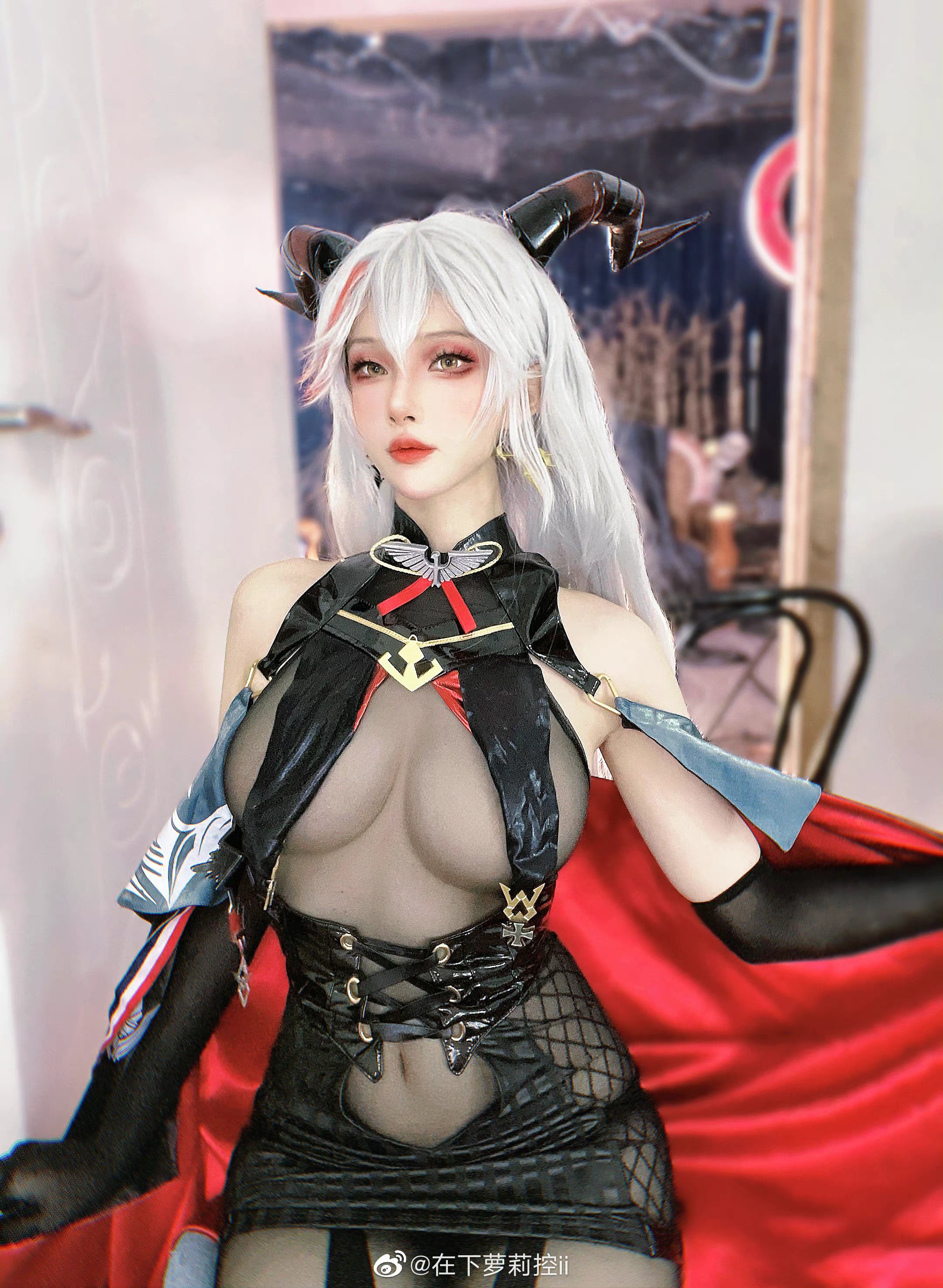 Zai Xia  belle con ii] Aegir + Prinz Eugen + Louis IX + Atago (Azur Lane)