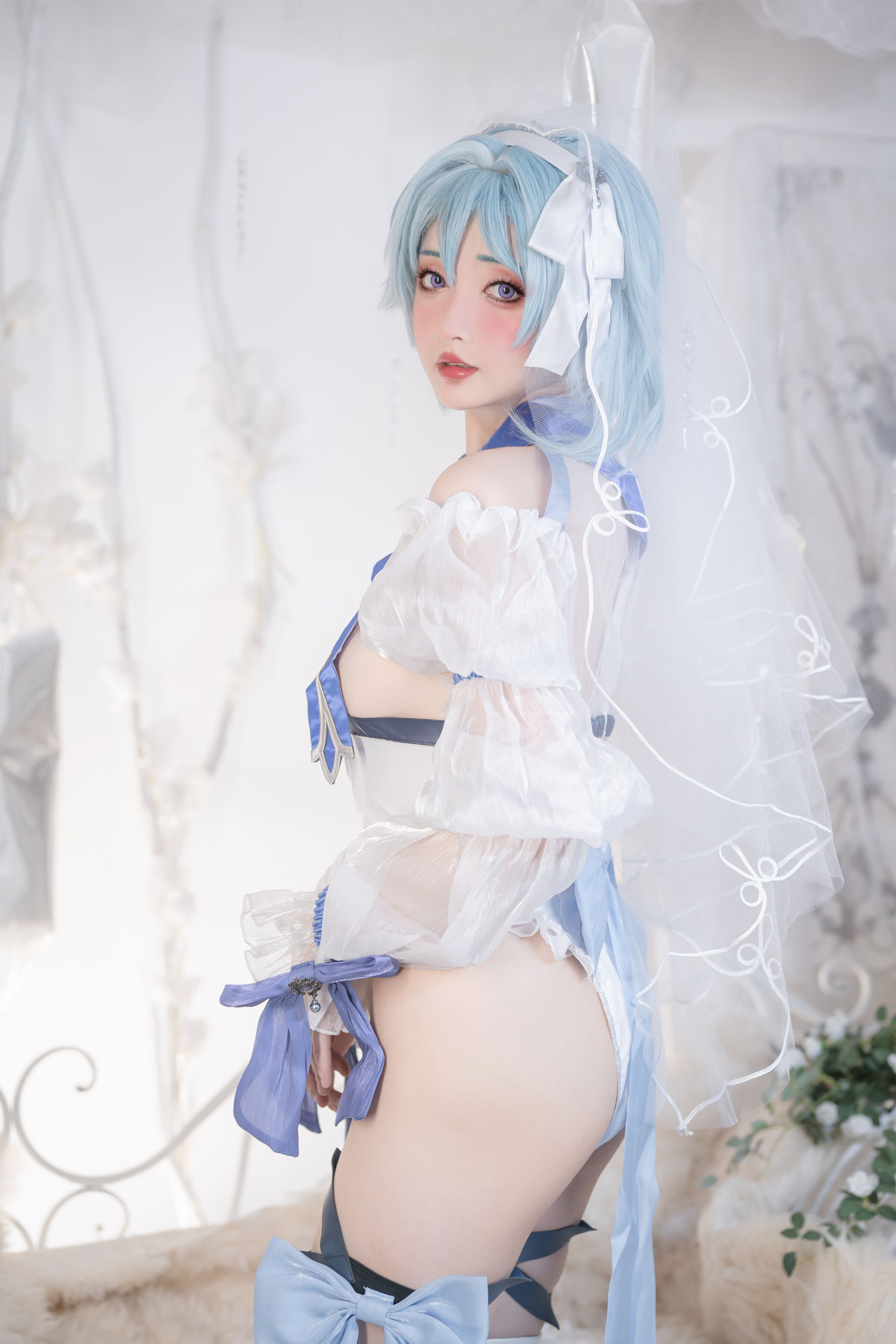 爆机少女喵小吉&云烧 - 原神花嫁：优菈&甘雨