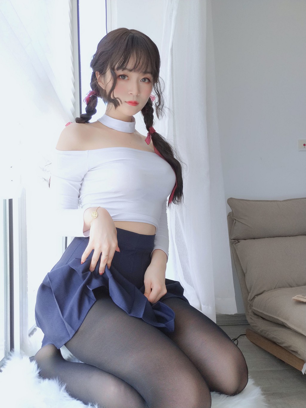 โคเซอร์ไป่หยิน81 《เหนียนเจียต้าเจอเจี่ยไฮ่ซี2》 [Cosplay สาว] หนังสือภาพ[45P