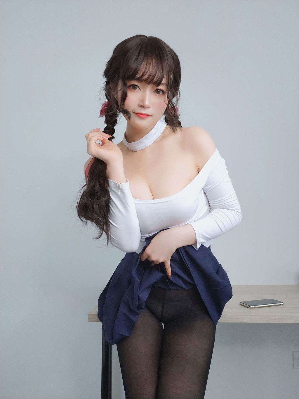 โคเซอร์ไป่หยิน81 《เหนียนเจียต้าเจอเจี่ยไฮ่ซี2》 [Cosplay สาว] หนังสือภาพ[45P