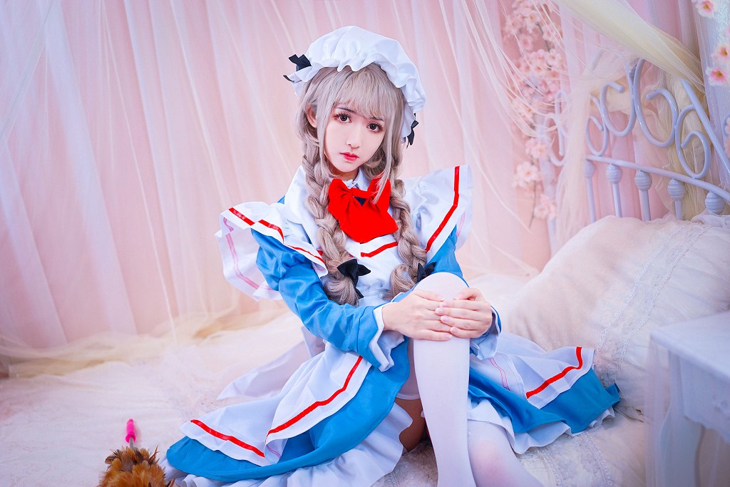 鳗鱼霏儿《女仆+兽耳+黑丝》 [Cosplay福利] 写真集[33P]