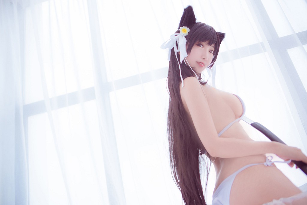 黑川《爱宕泳衣 JK百合》 [Cosplay美少女] 写真集[35P]