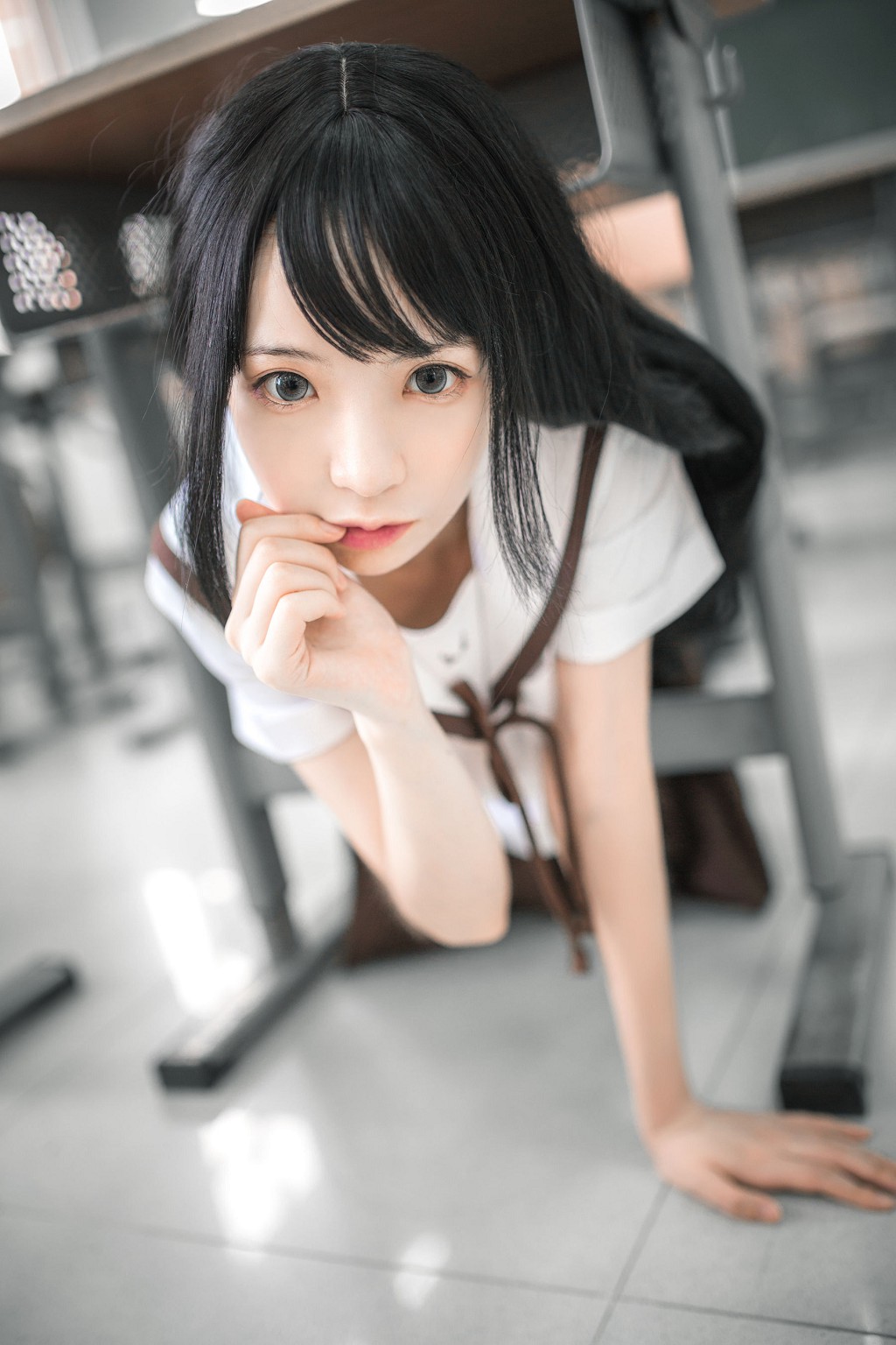 疯猫ss 水手服和睡衣 Cosplay 写真 57P