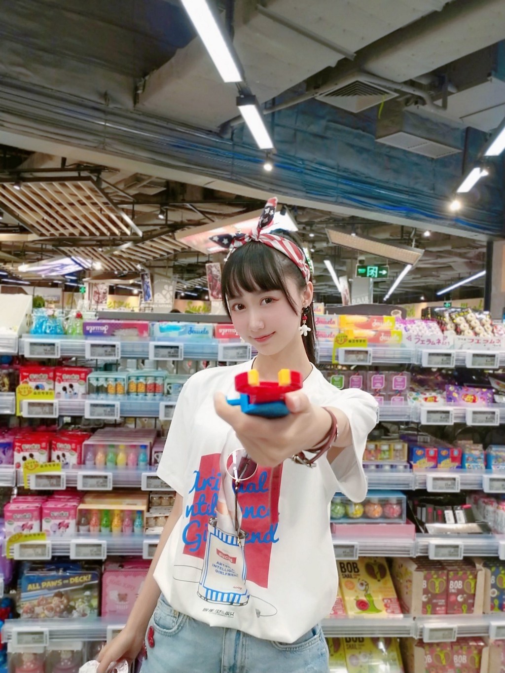 木绵绵OwO《知能型彼女Tシャツ》 [コスプレイヤー美女] 写真集[22P