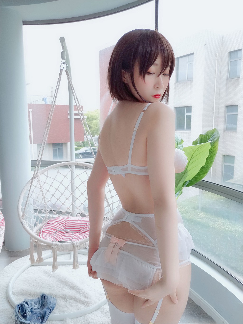 โคเซอร์ไป่หยิน81《สีขาวบริสุทธิ์》 [คอสเพลย์สาวน้อย] หนังสือภาพ[30P