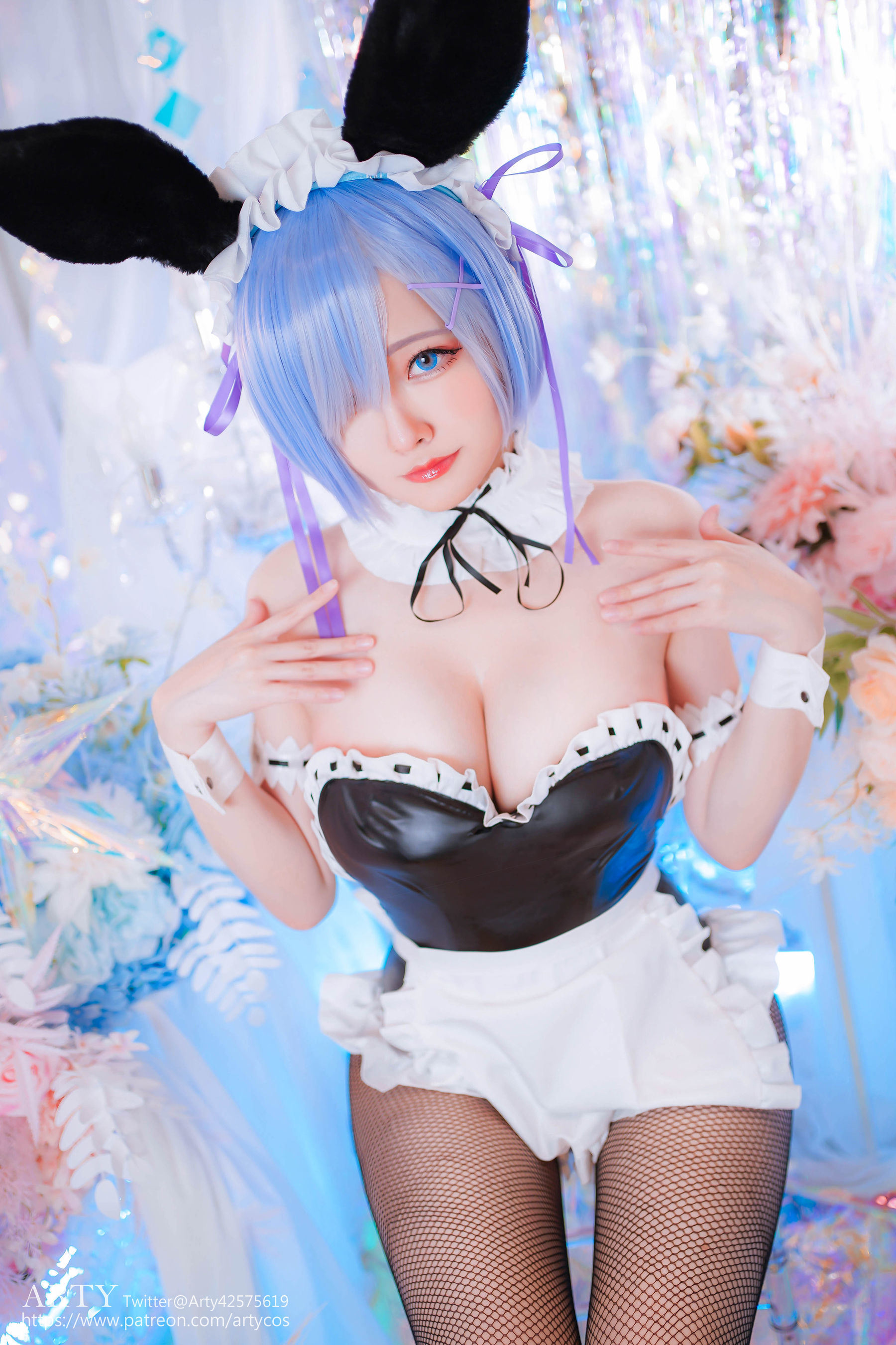 Cosplay Ngôi Sao Mạng] Arty Ya Ti - Rem phiên bản bunny suit (Re:Zero)