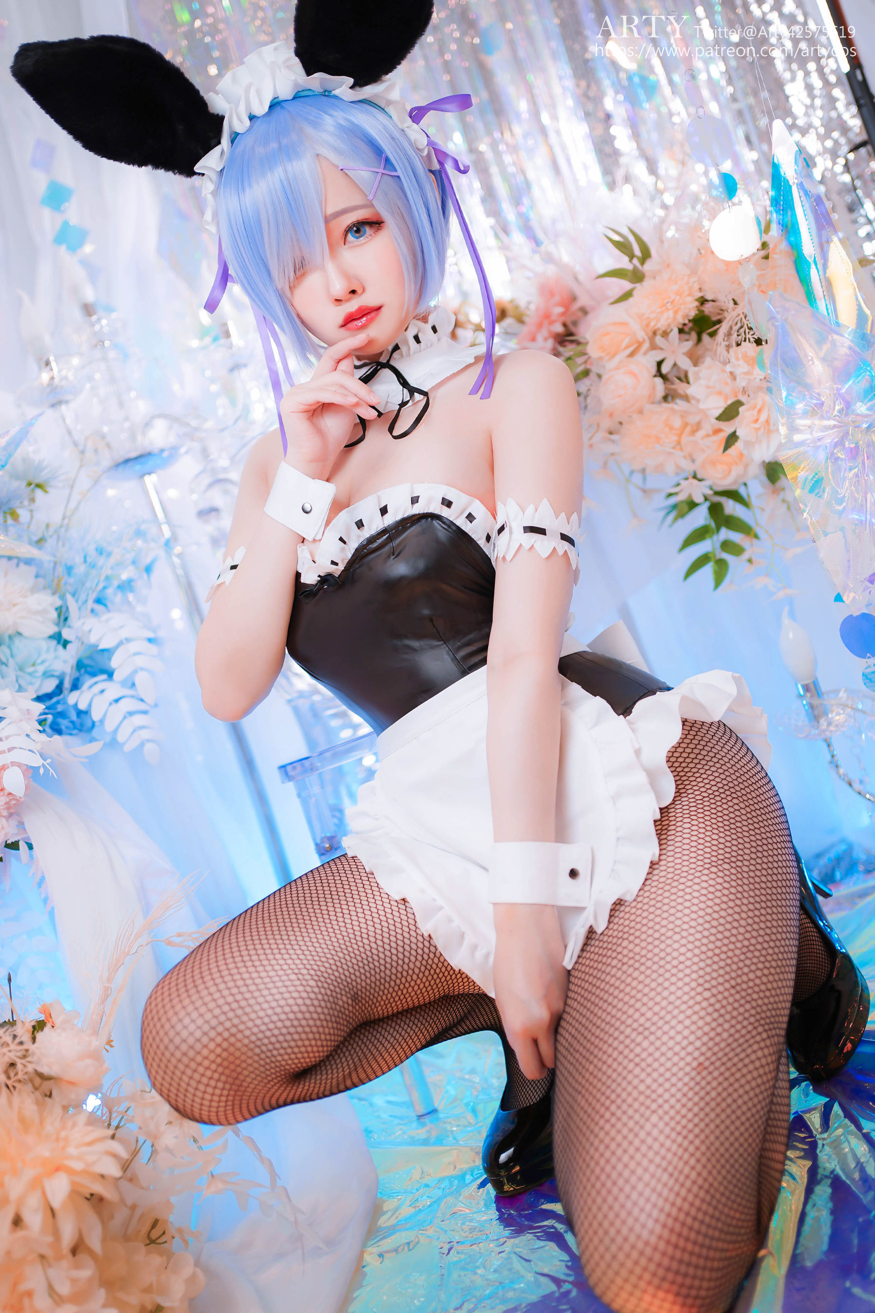 Cosplay Ngôi Sao Mạng] Arty Ya Ti - Rem phiên bản bunny suit (Re:Zero)