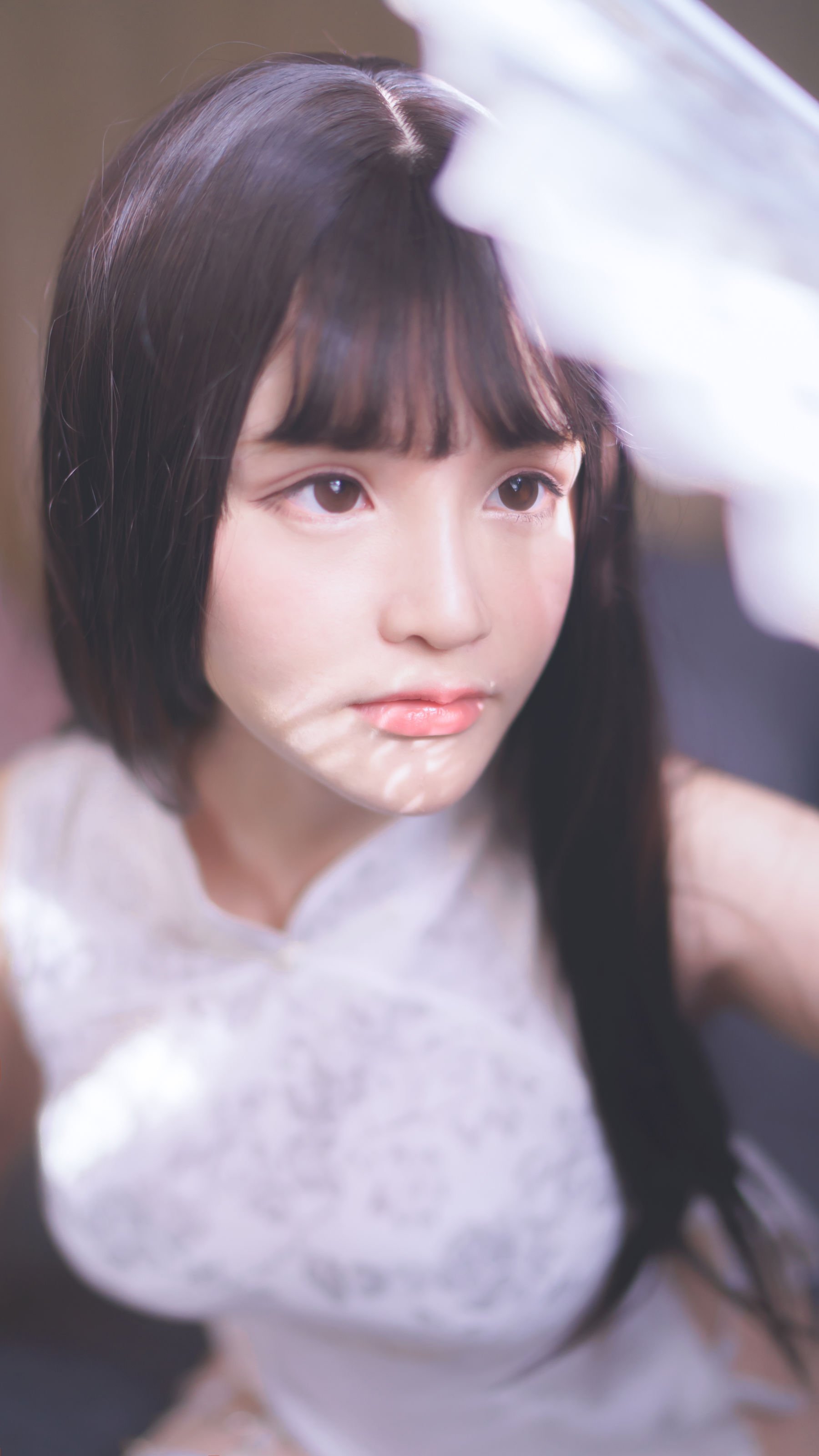 [前羽_rr] 白丝旗袍