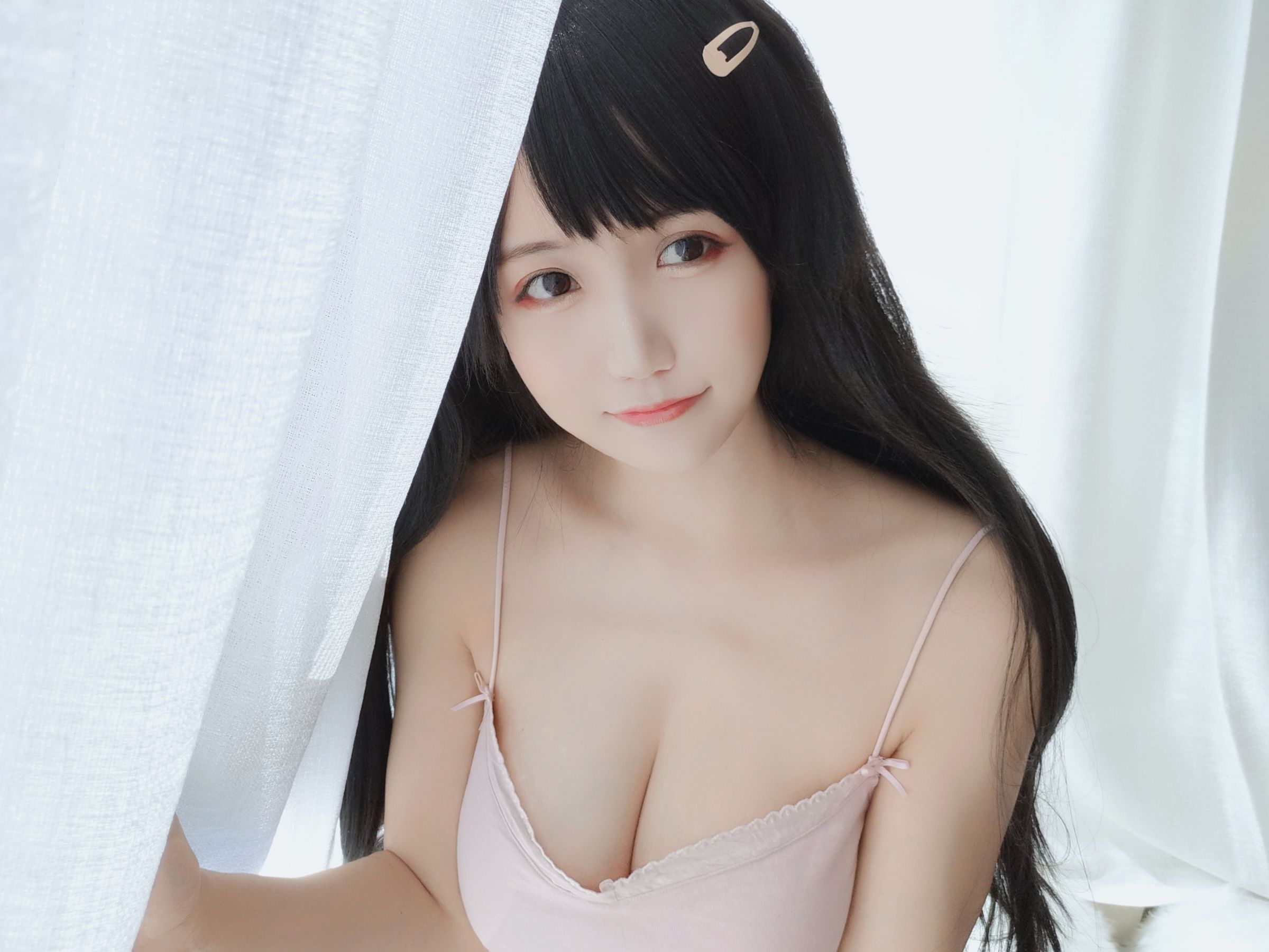 오쿠라 치요w] 분홍색 스트랩