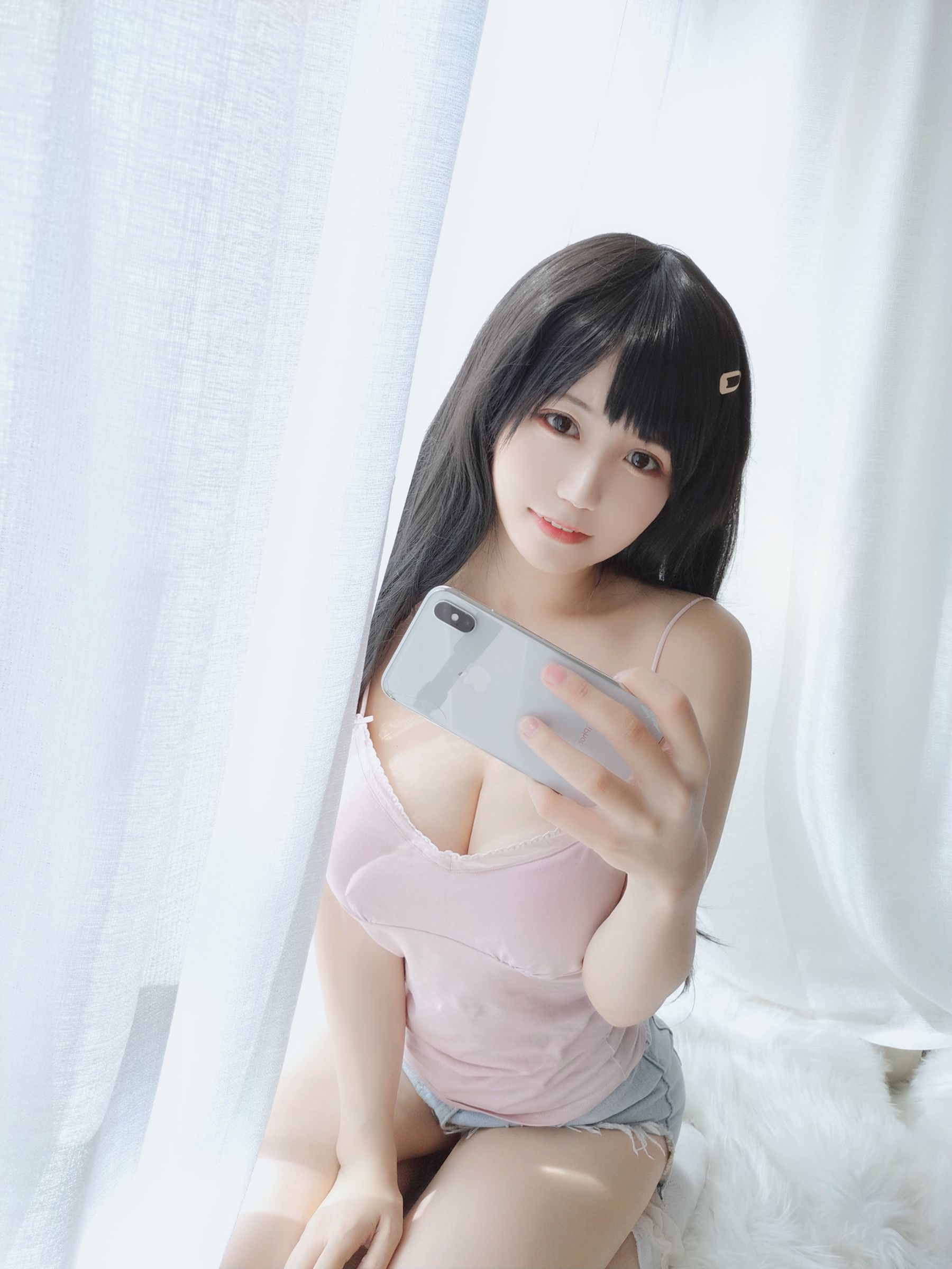 오쿠라 치요w] 분홍색 스트랩
