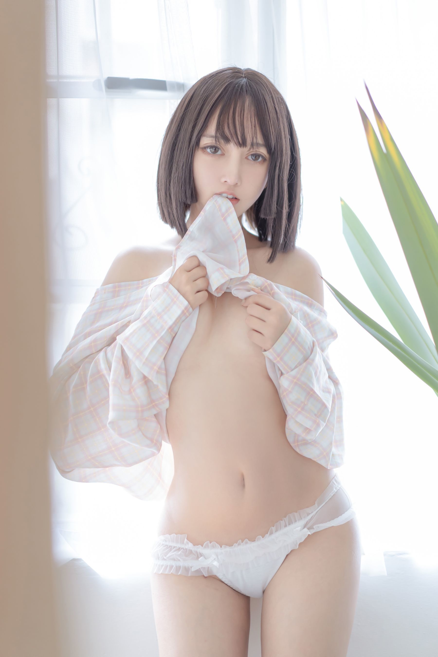 過期米線線喵] 背帶褲