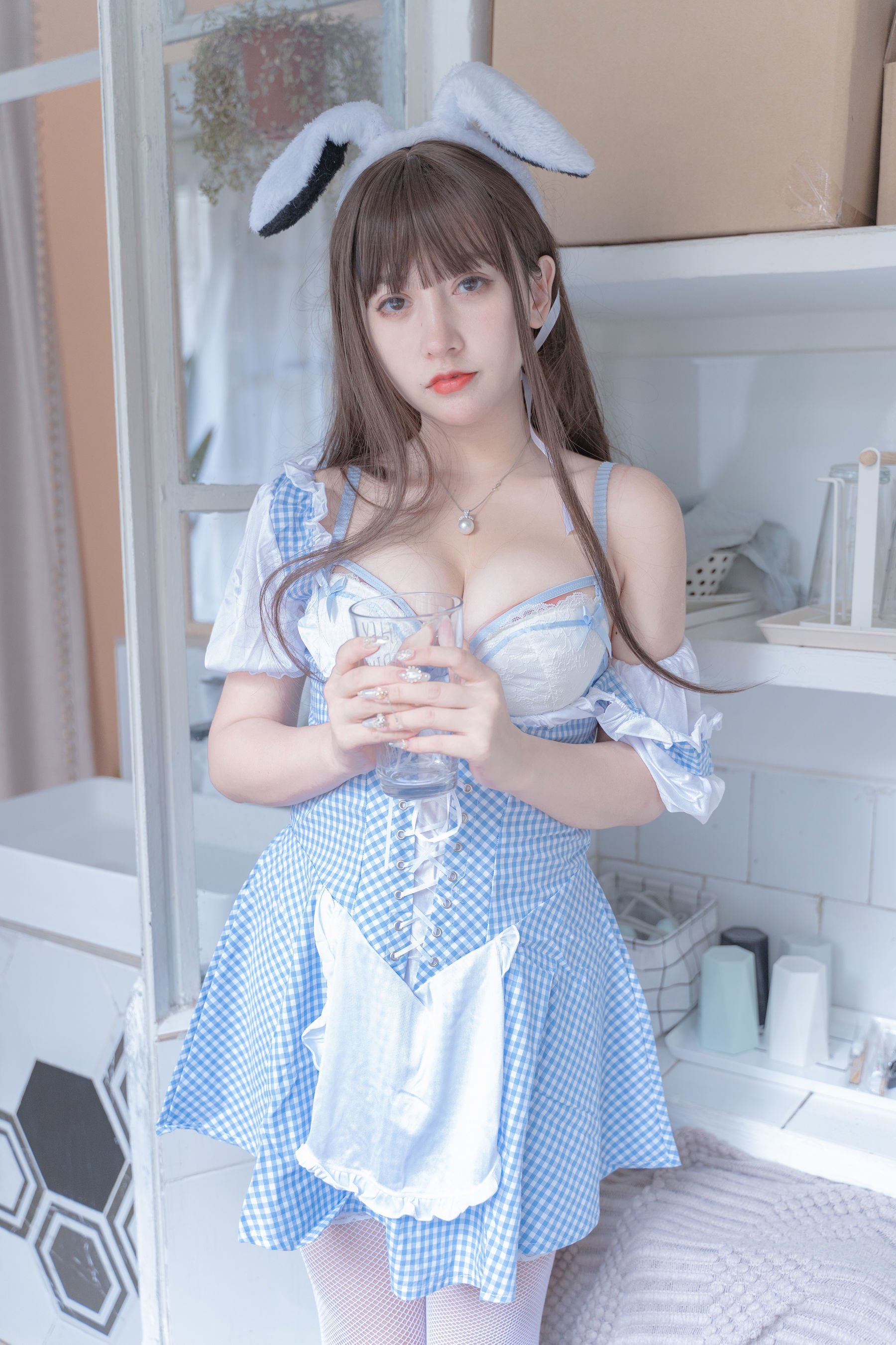 [过期米线线喵] 蓝白女佣