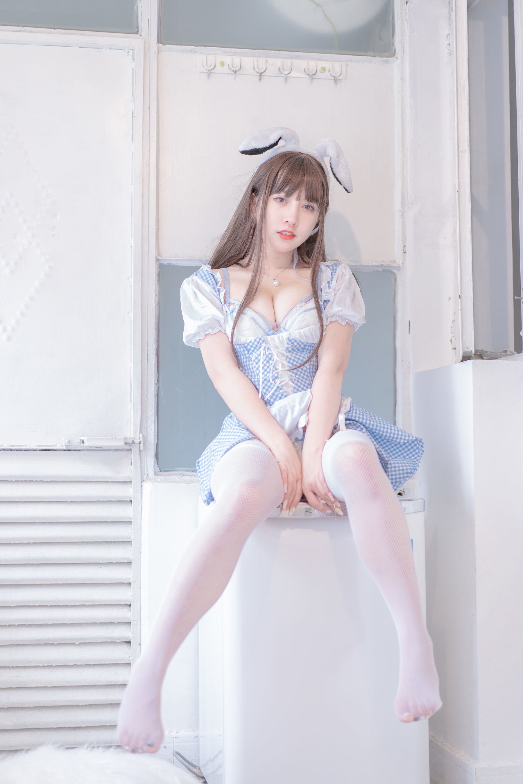 [过期米线线喵] 蓝白女佣