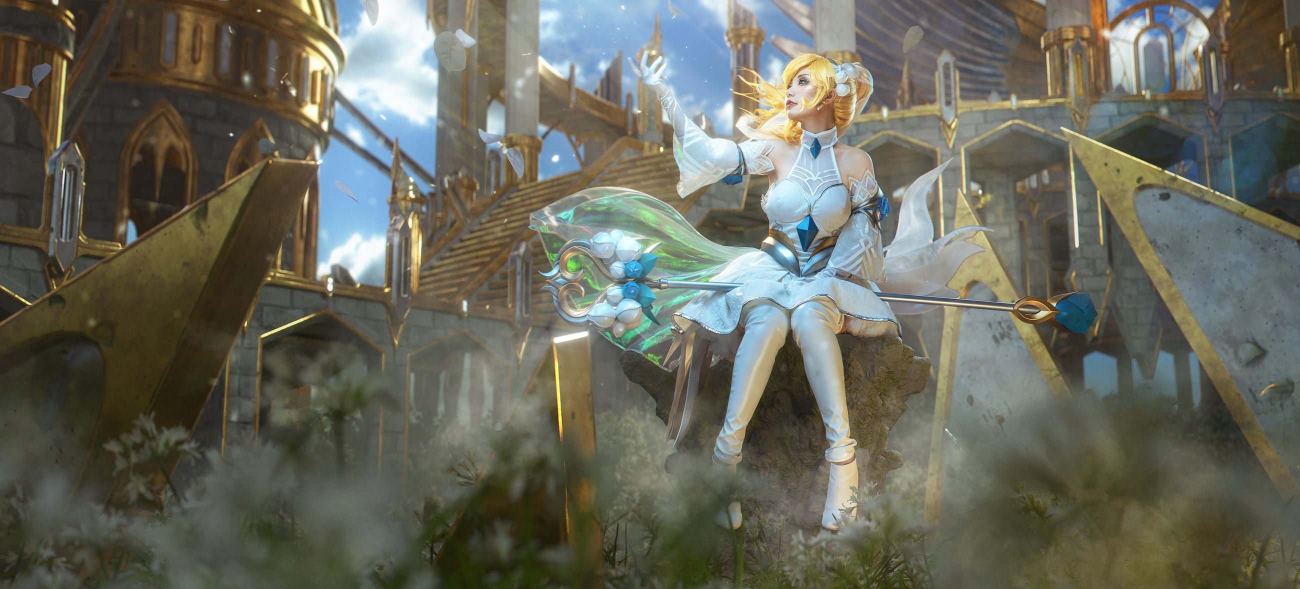 【爆机少女喵小吉】英雄联盟-拉克丝 水晶玫瑰