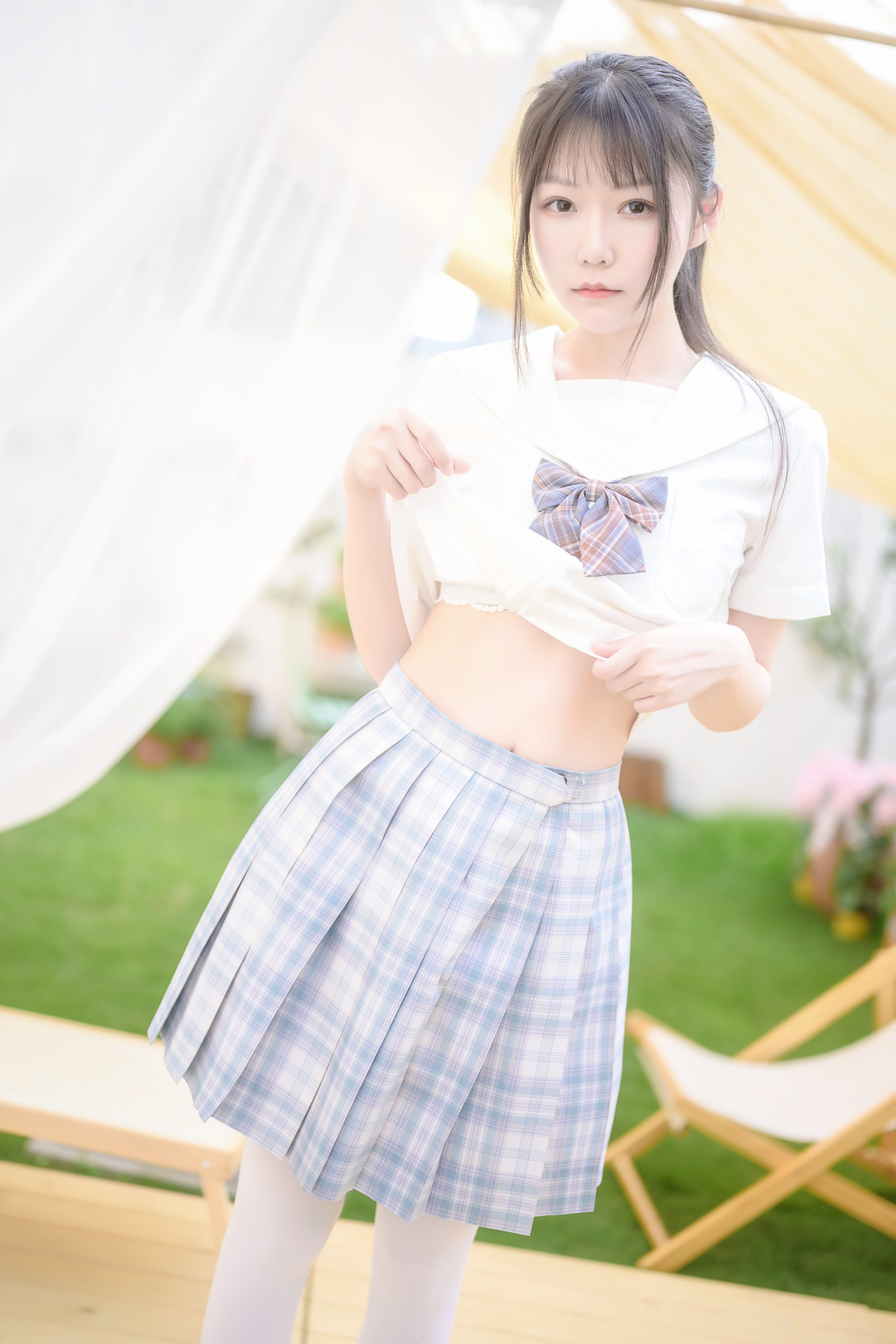 香草喵露露 - 陽光の庭園制服