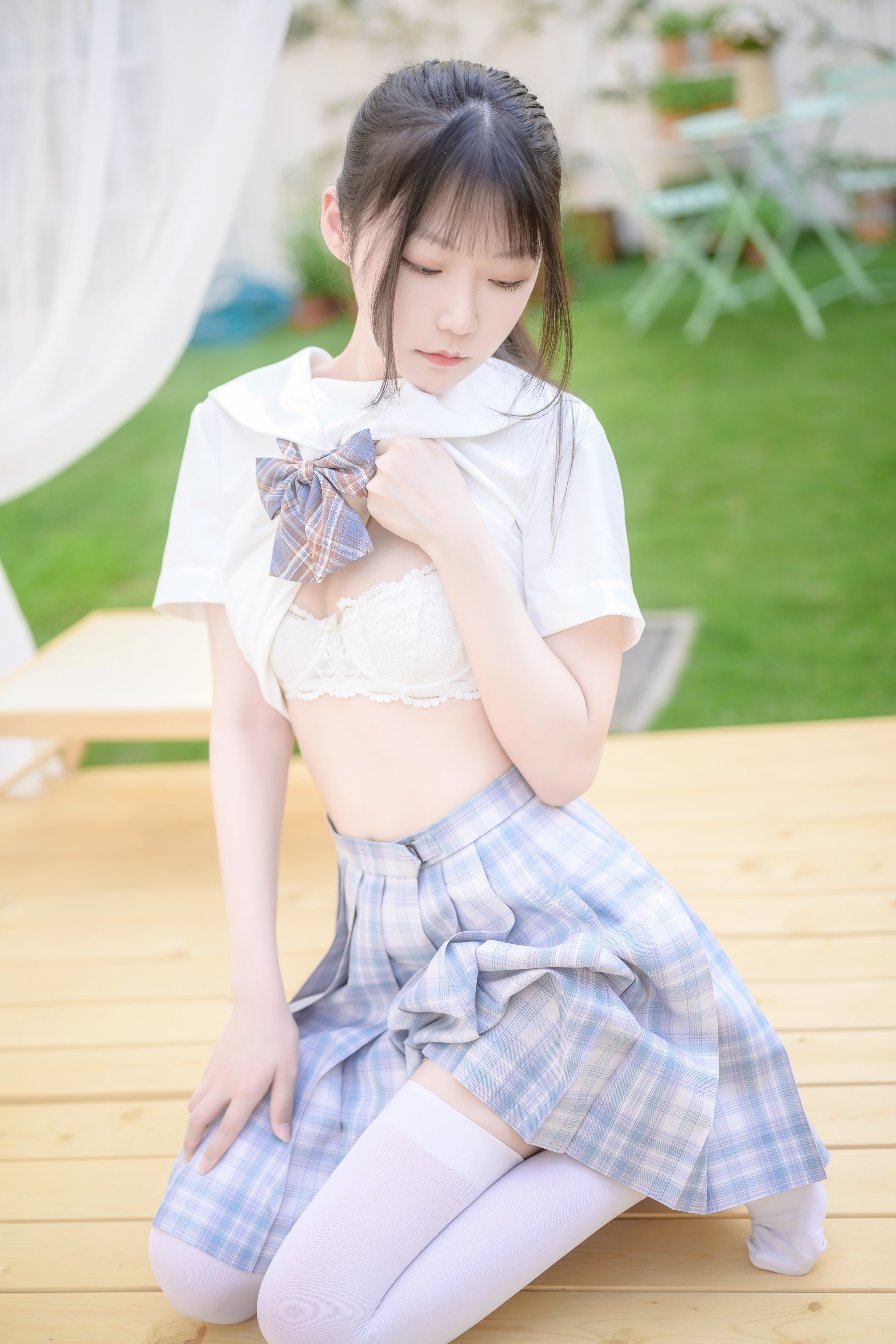 香草喵露露 - 陽光の庭園制服
