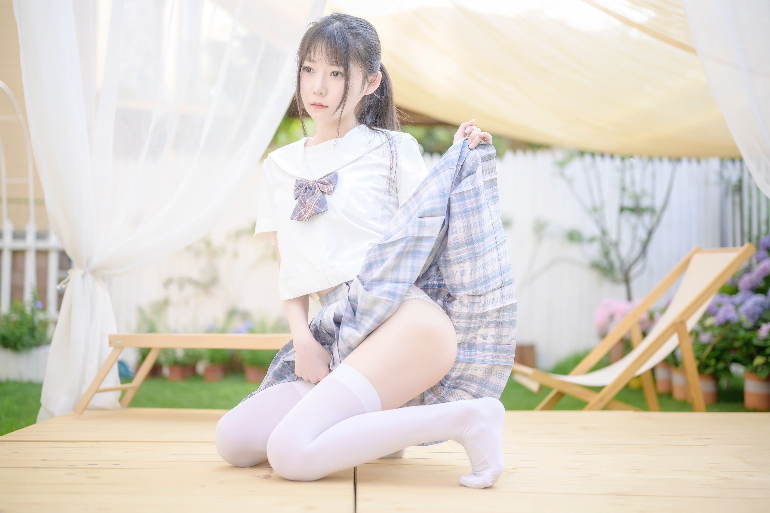 香草喵露露 - 陽光の庭園制服
