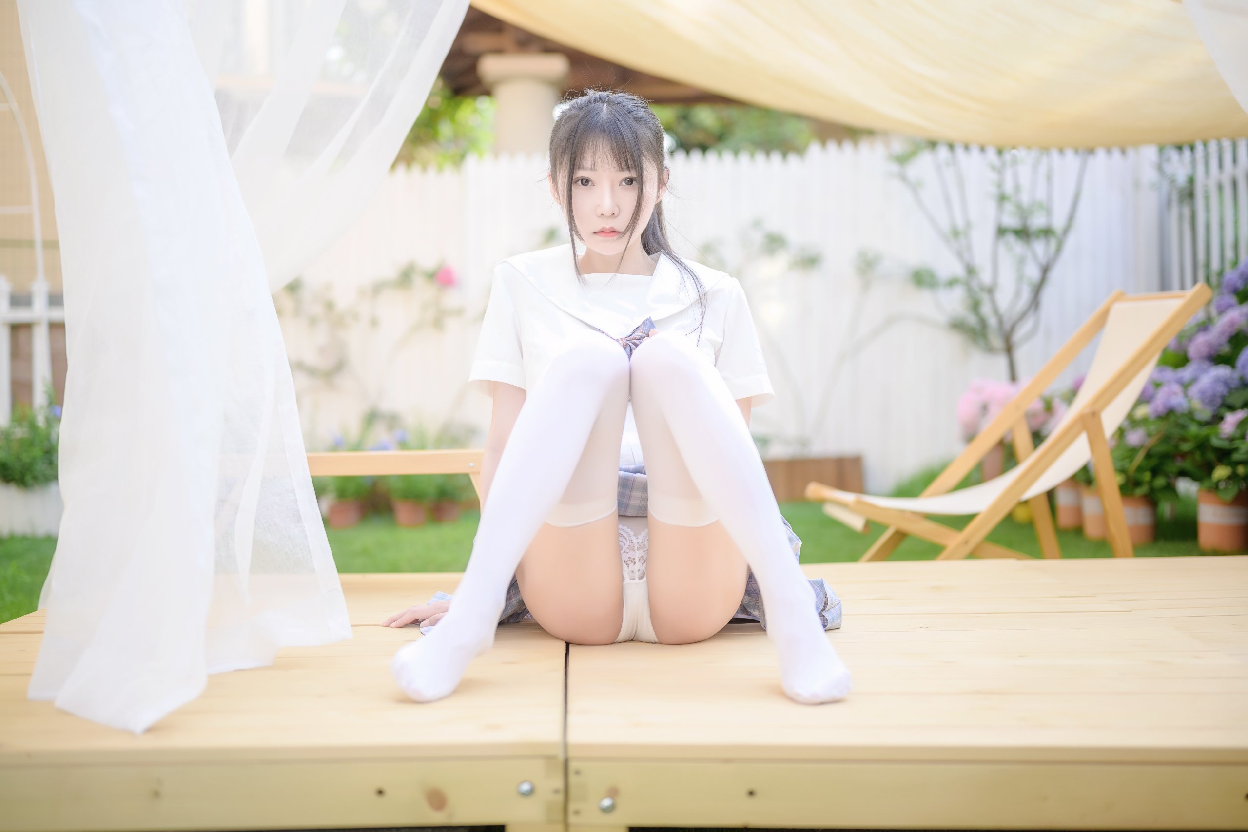 香草喵露露 - 陽光の庭園制服