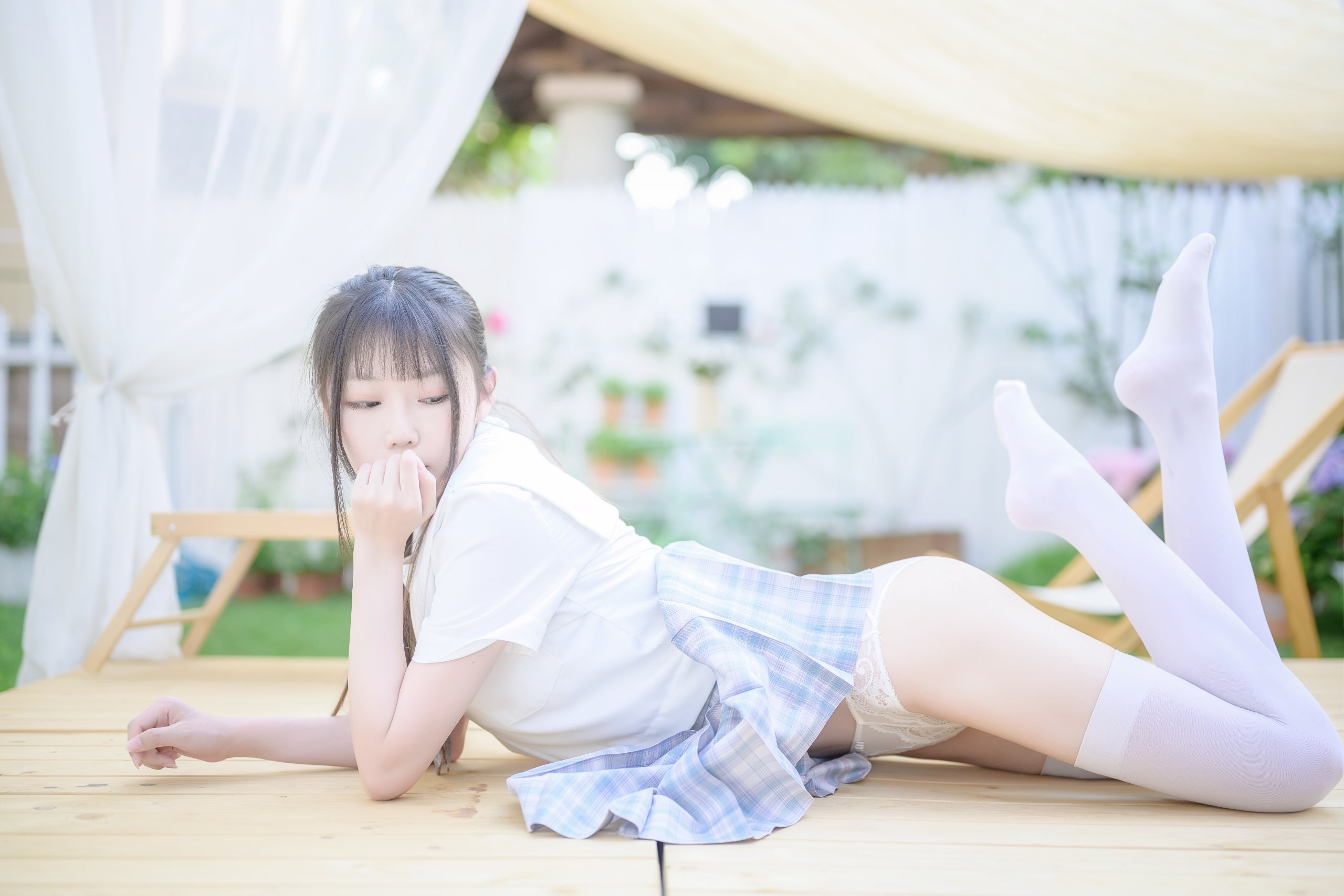 香草喵露露 - 陽光の庭園制服