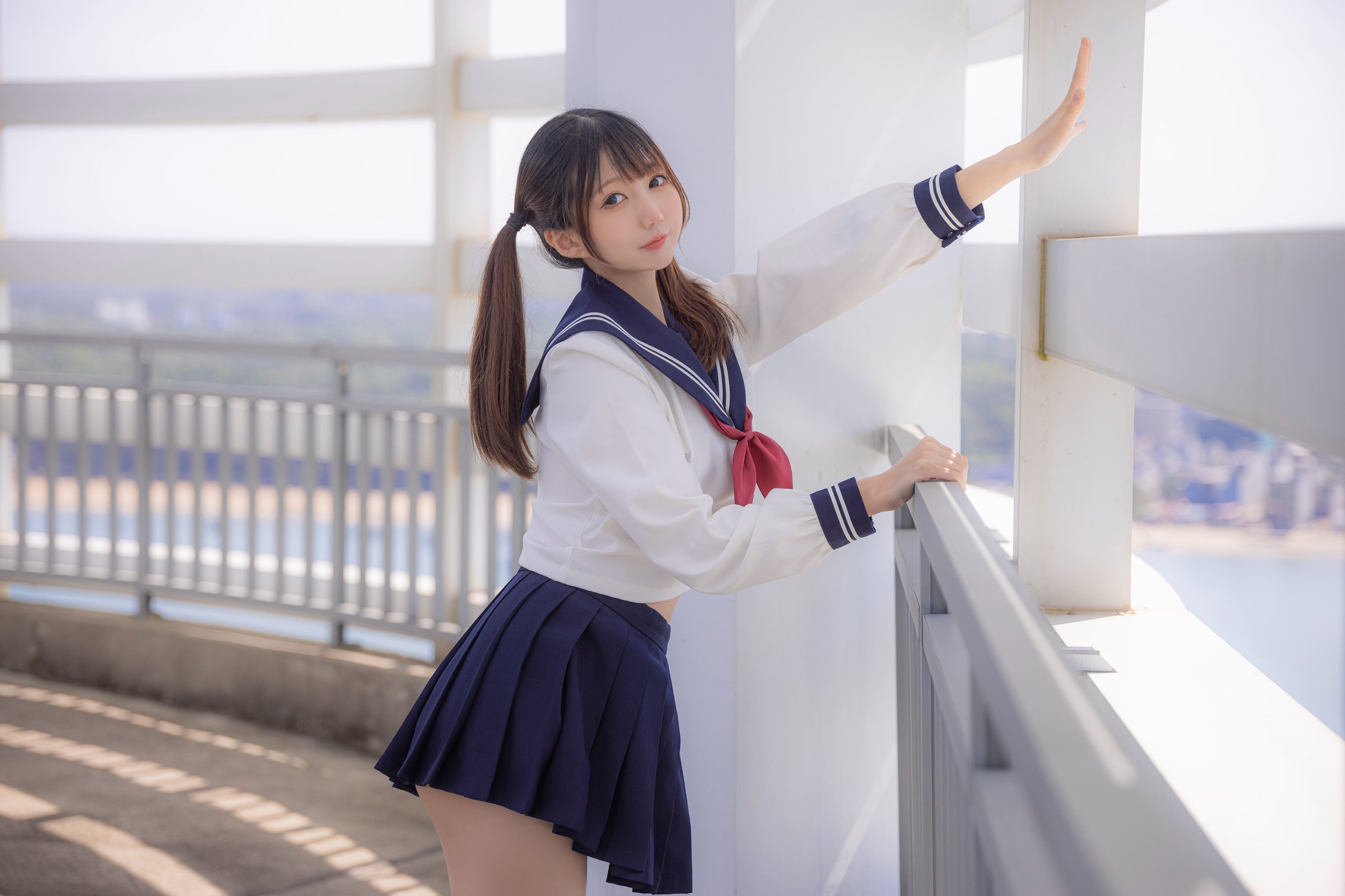 [Nagisa魔物喵] jkちゃんの屋上露出