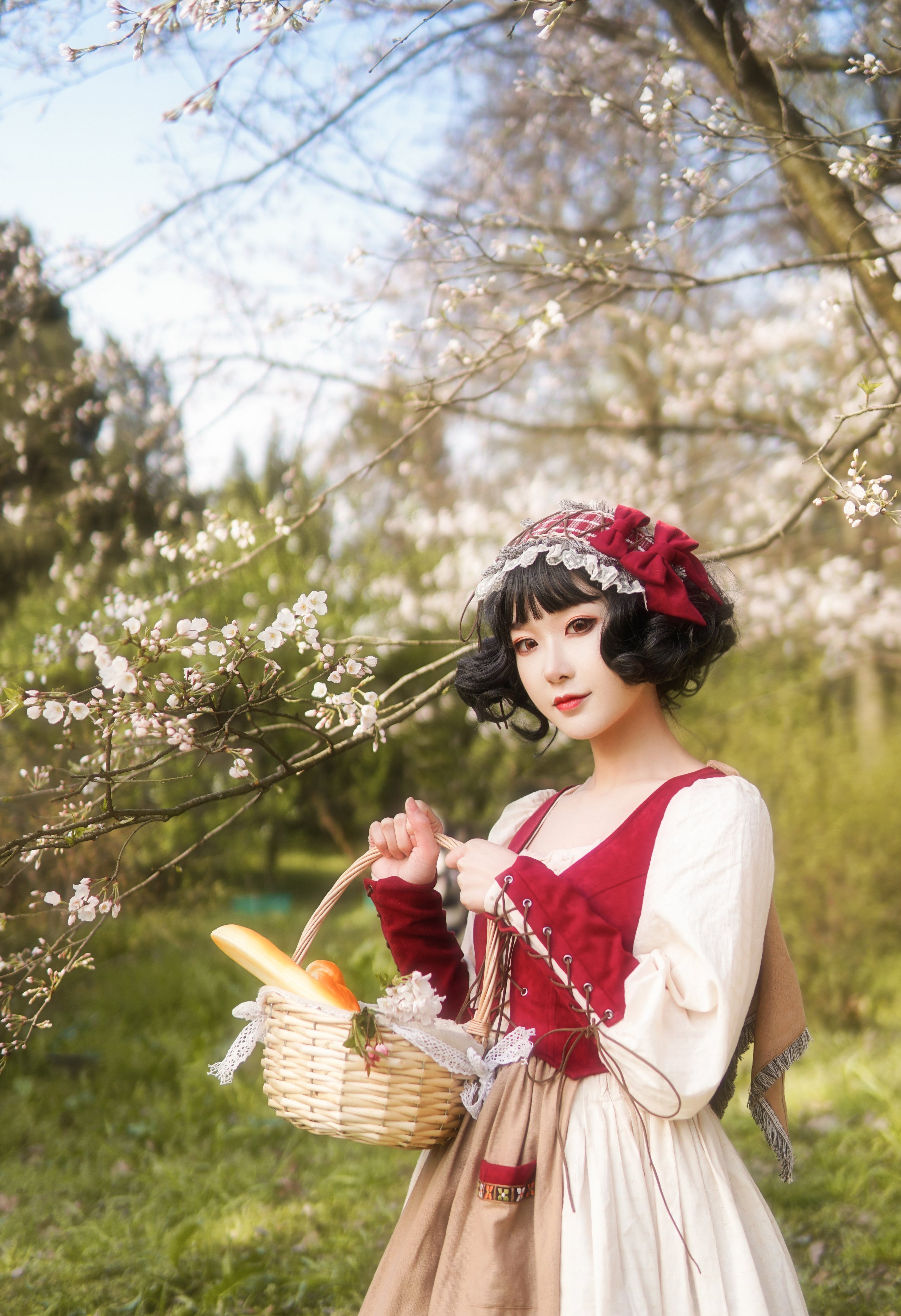 阿包也是兔娘- belle ta红裙