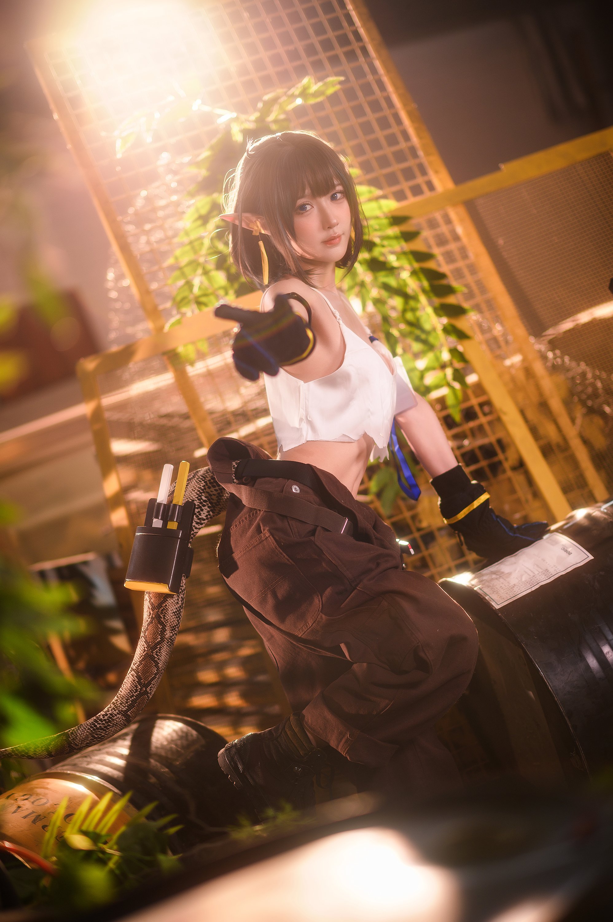 阿包也是兔娘-明日方舟 森蚺