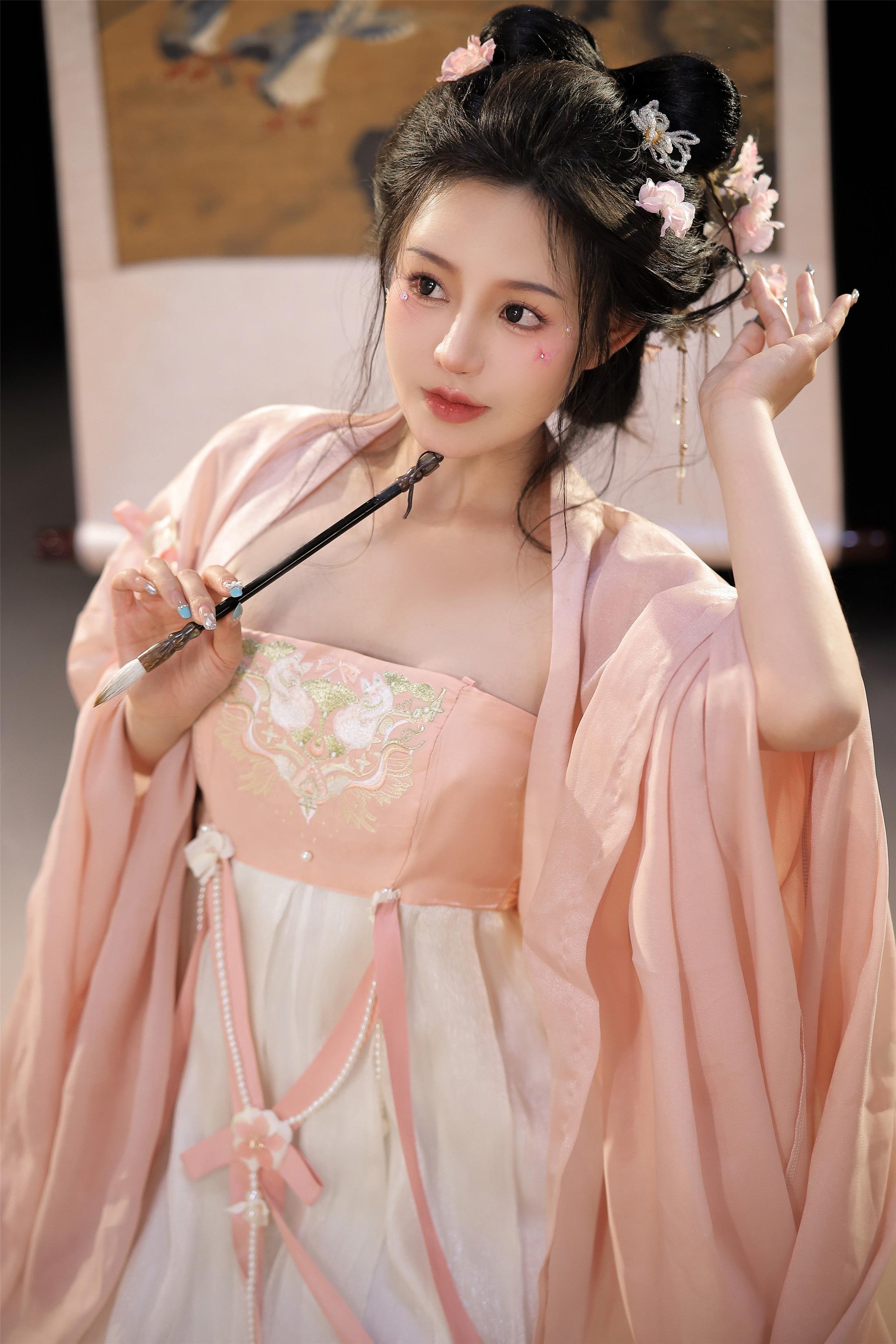 เทาฮ่วนจาง - ชุดฮั่นสไตล์โบราณเข้าฝัน 60P