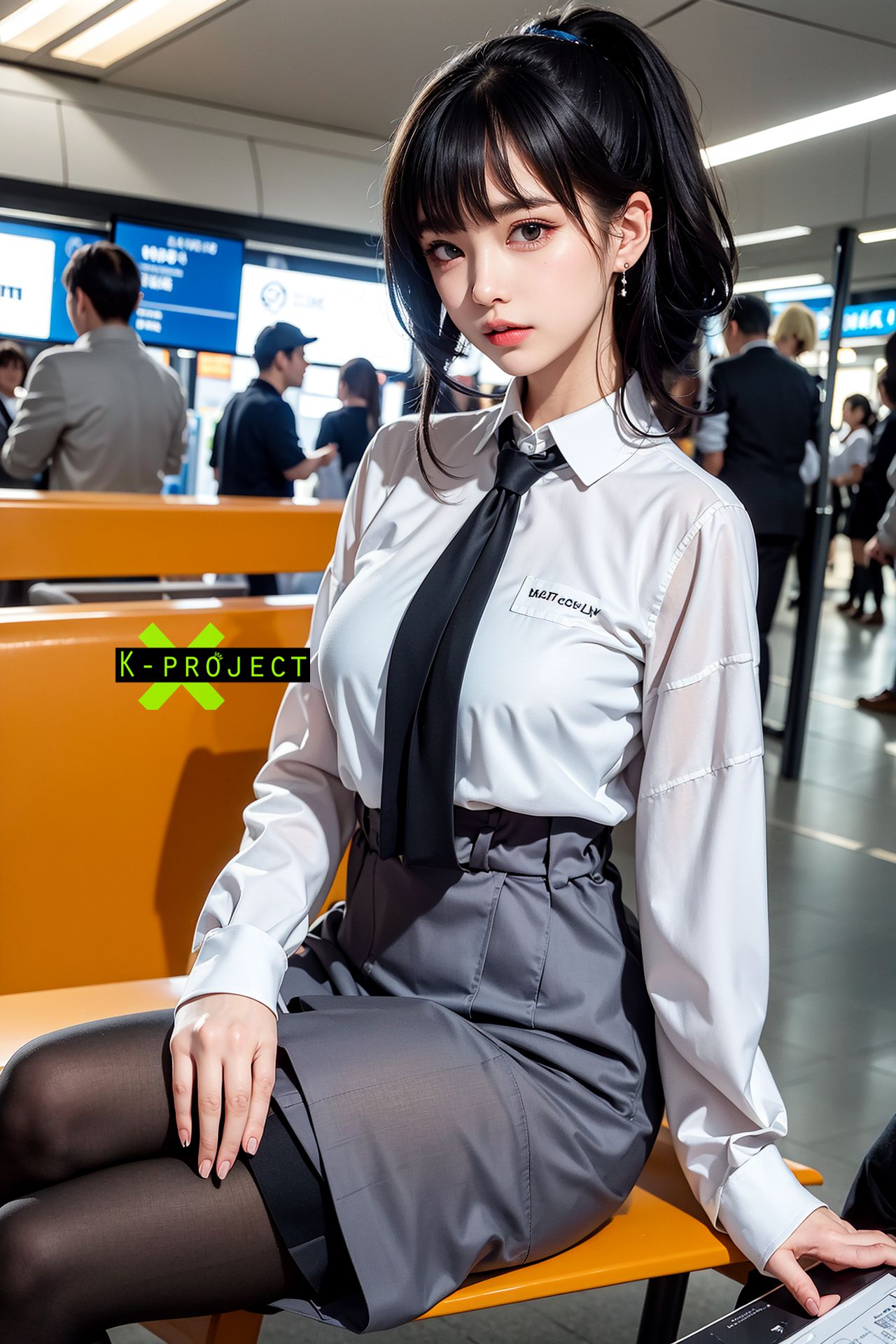 พนักงานสาวสวยของบริษัทหลังเลิกงาน