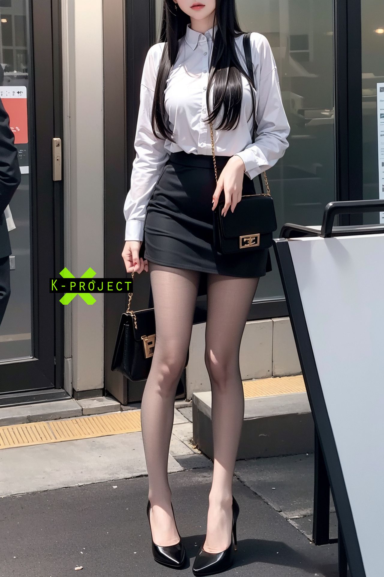 พนักงานสาวสวยของบริษัทหลังเลิกงาน