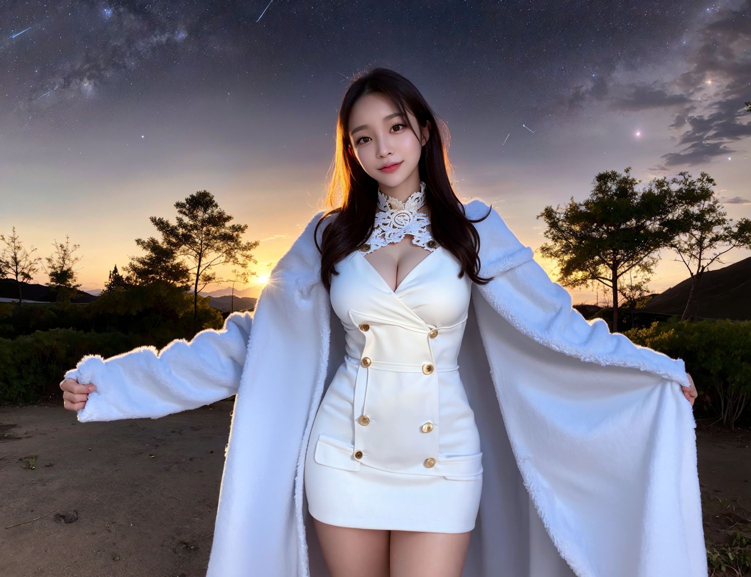귀여운 작은 여자친구, 밤의 유혹
