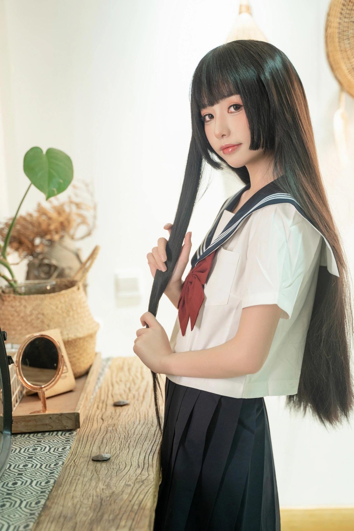 JK制服：喵小吉 - 日常 放课后 64P