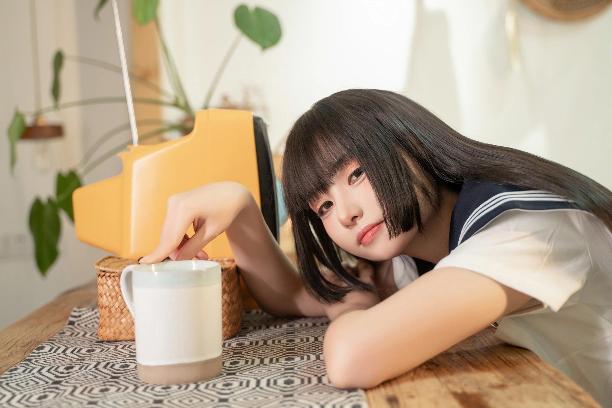 JK制服：喵小吉 - 日常 放课后 64P