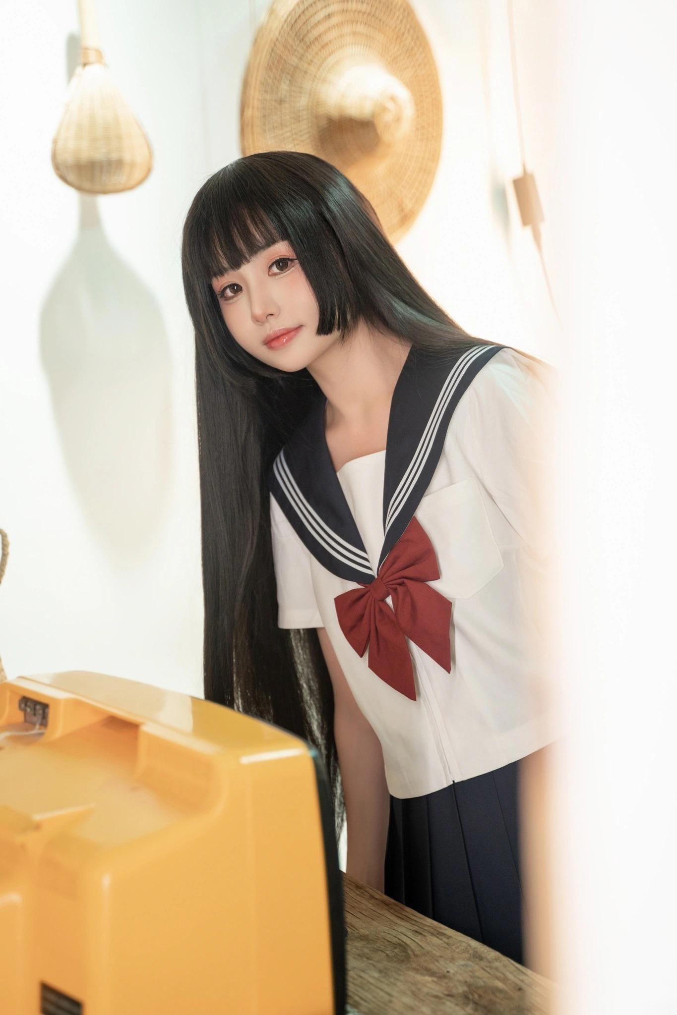 JK制服：喵小吉 - 日常 放课后 64P