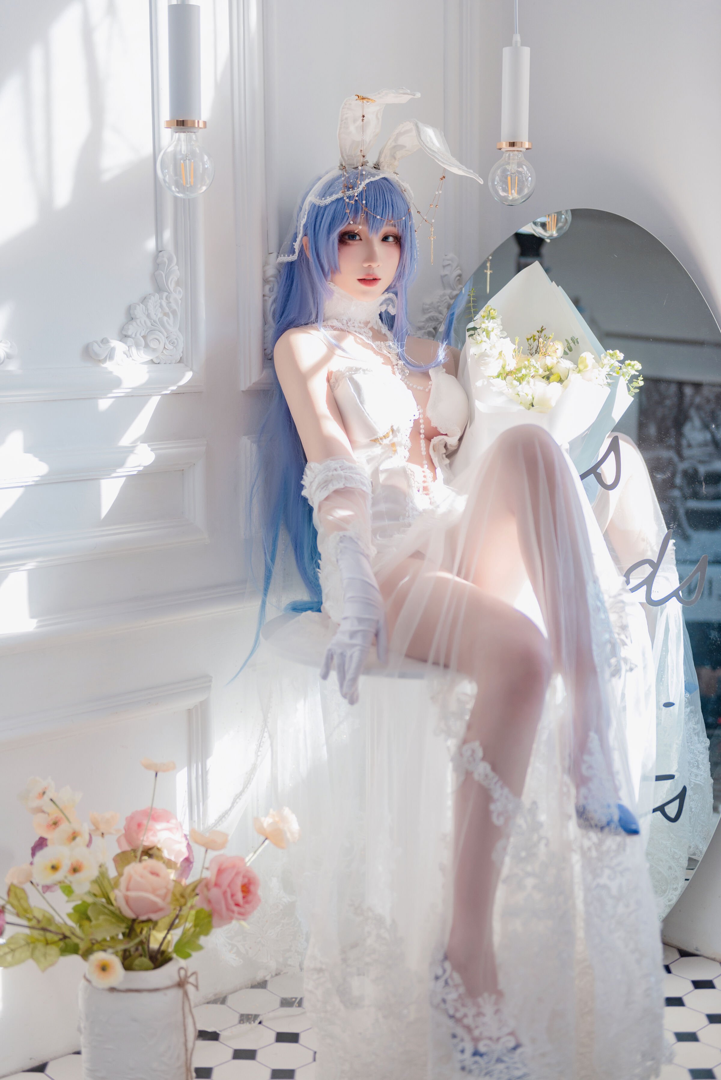 Vastaya Tôm Hùm Nhỏ - Azur Lane New Jersey Lễ Hội Vườn Tuyết Trắng