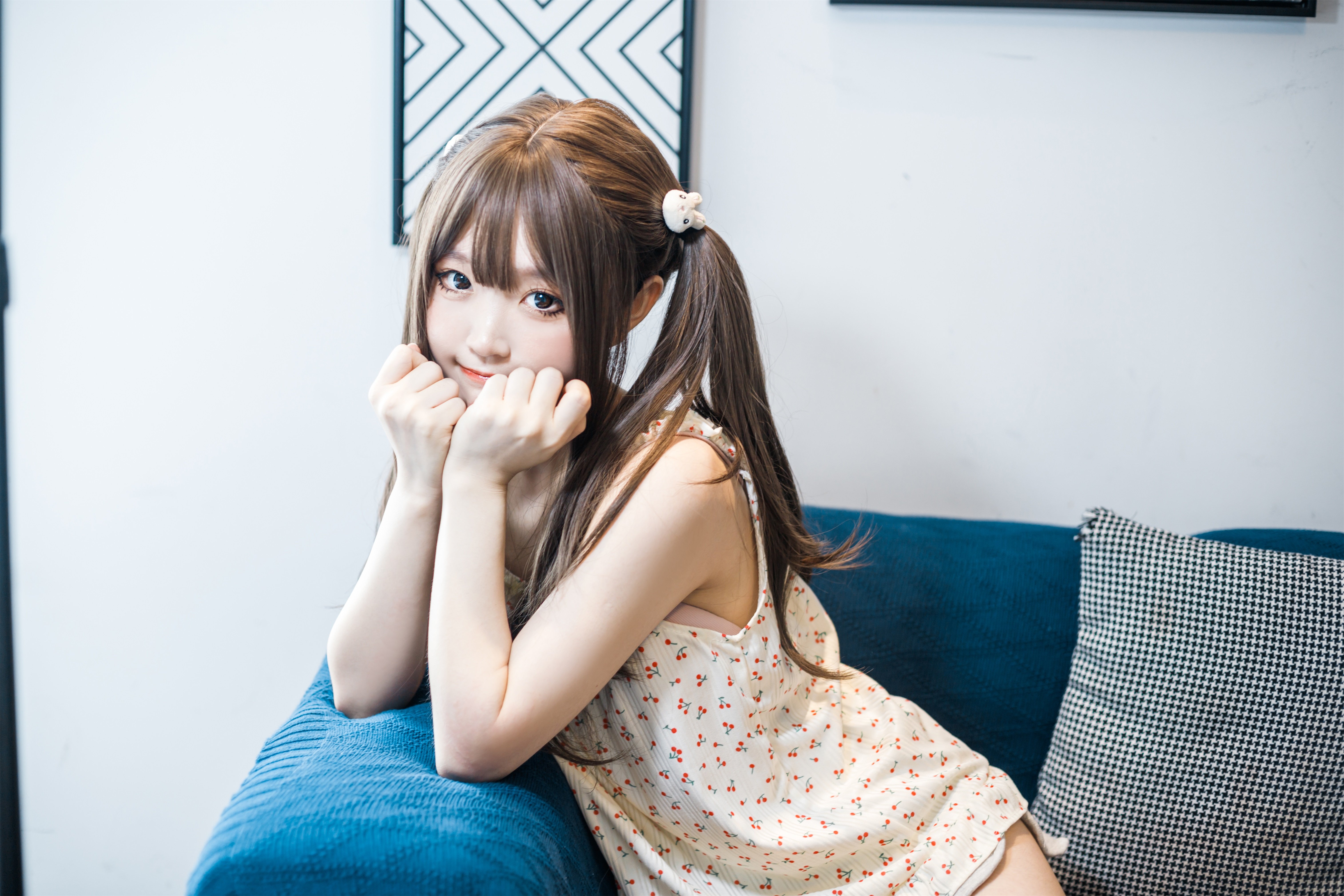 เซ็ตภาพ Kanzawa Eiri No.011 Yellow Strap Pajamas Bunny 22P