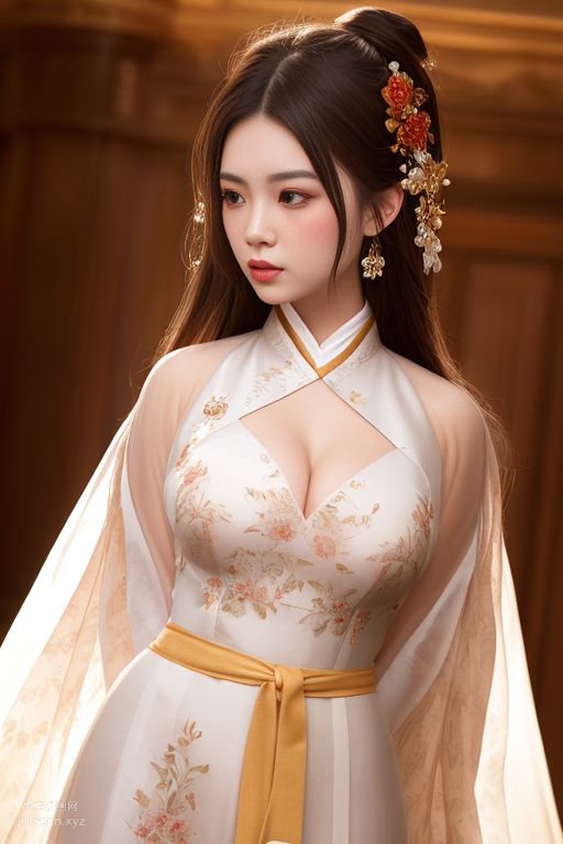 คอลเลกชันภาพ AI สร้างสไตล์จีนพรีเมี่ยม ภาคสอง: กิโมโน + ฮั่นฟู + ฉีป่าว สไตล์ [1103P] ส่วนที่ 6