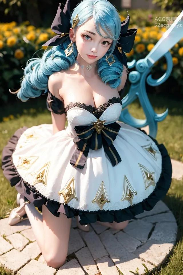 PIXIV Nico 33 นักวาดภาพ AI เปิดภาพหญิงสาวสวยเลิศ [AI Generated] Part 1