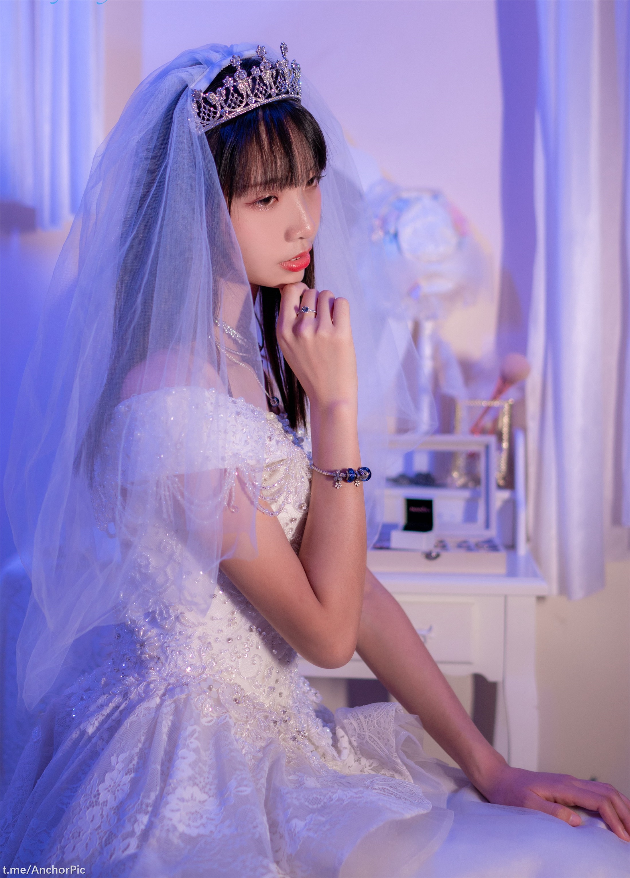 西瓜少女 - 纯白新娘 77P