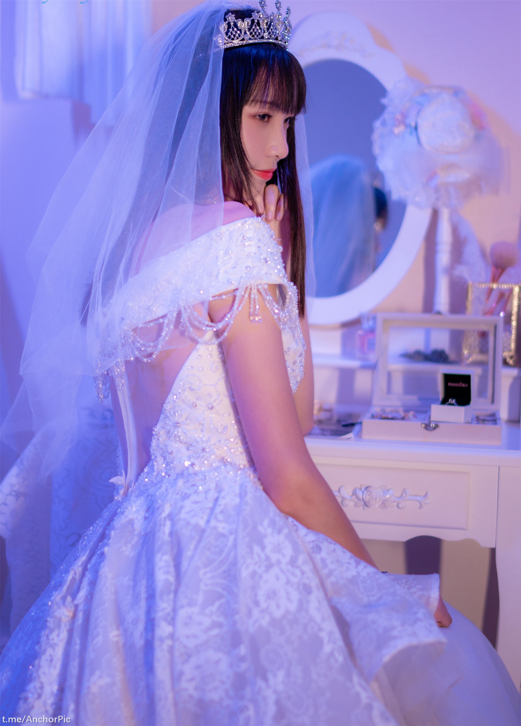 西瓜少女 - 纯白新娘 77P